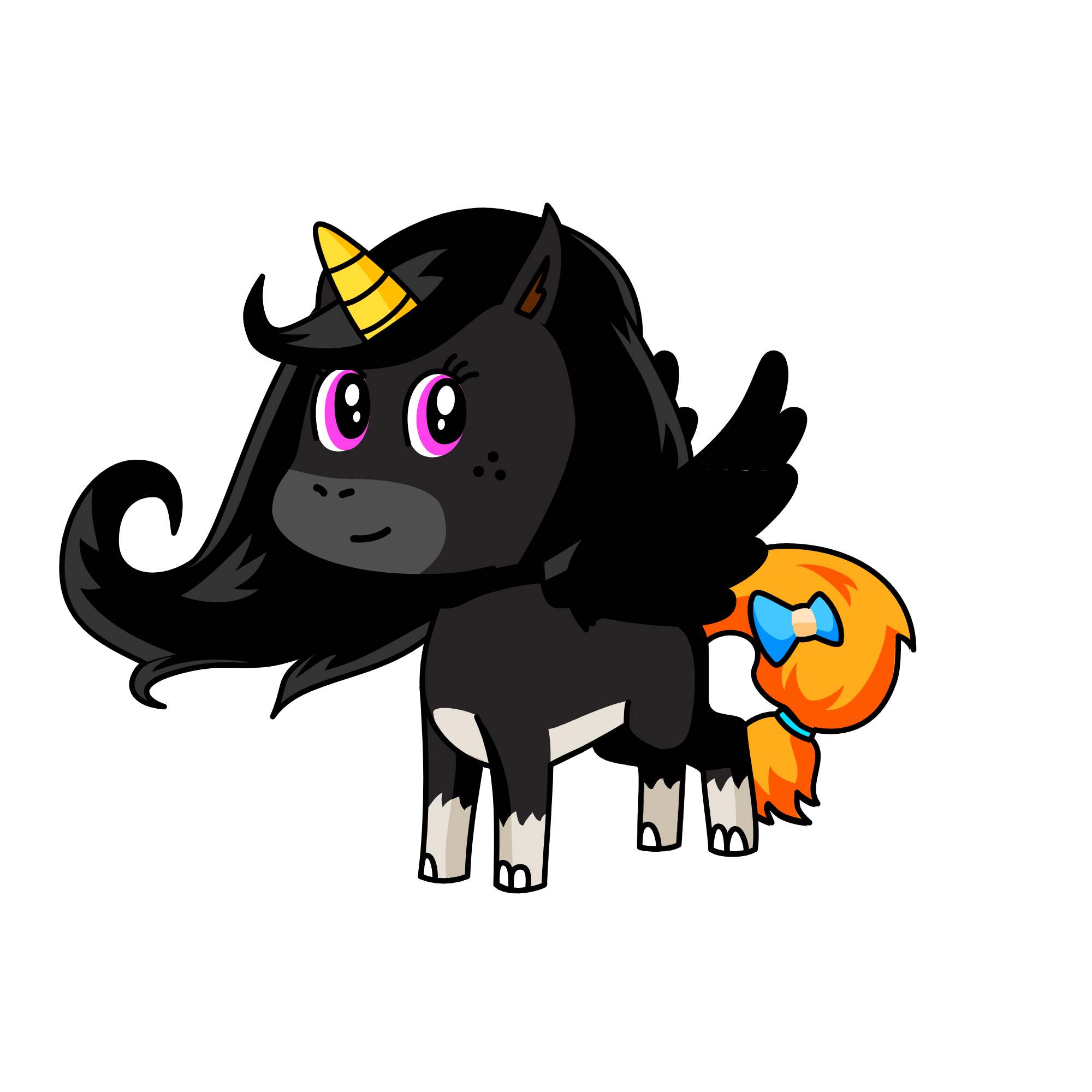 dark, the unicorn