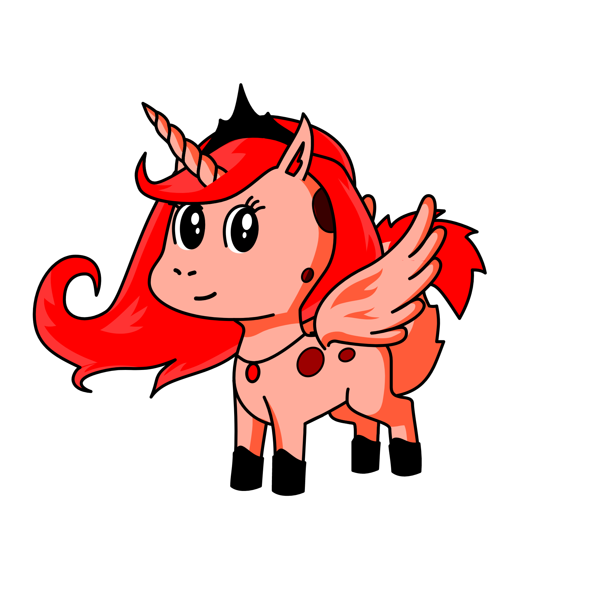 Rose, the unicorn