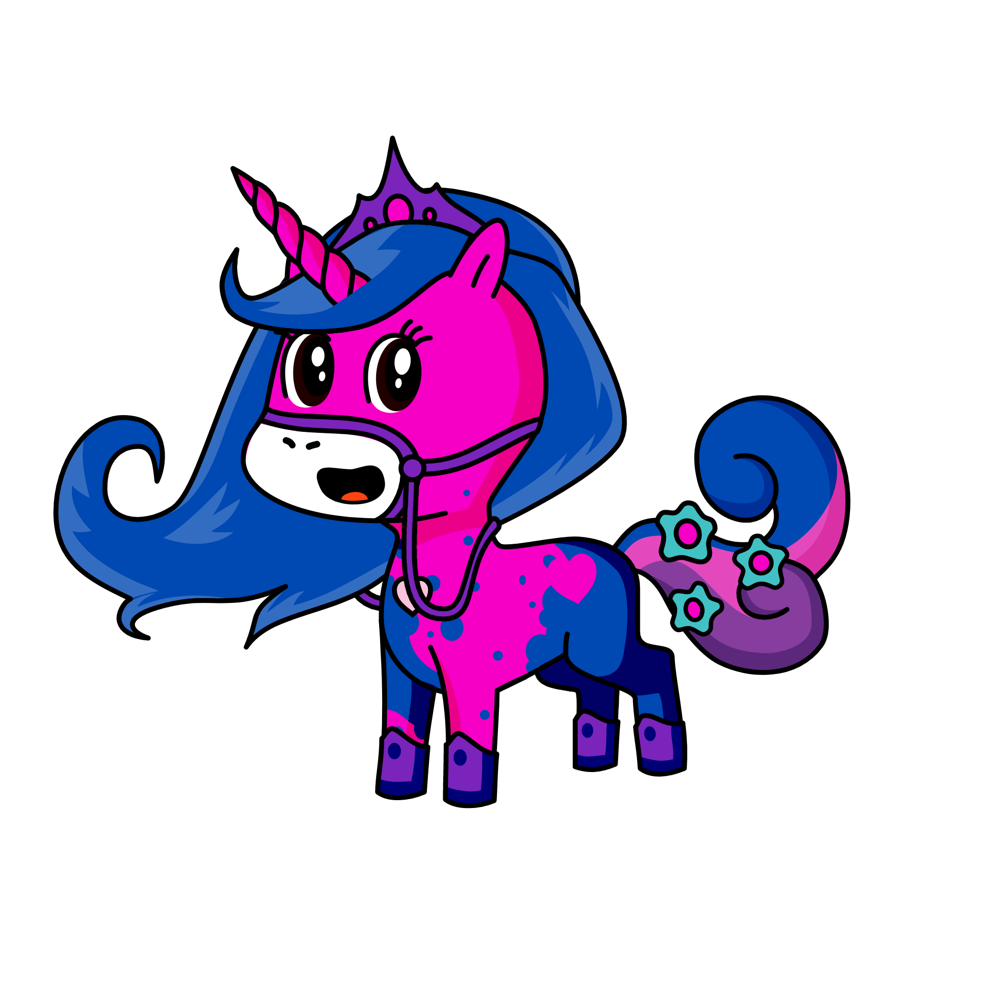 Princess pop, the unicorn