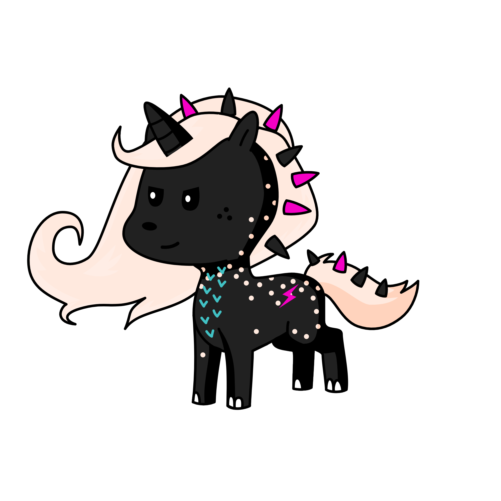 Nightbeam, the unicorn