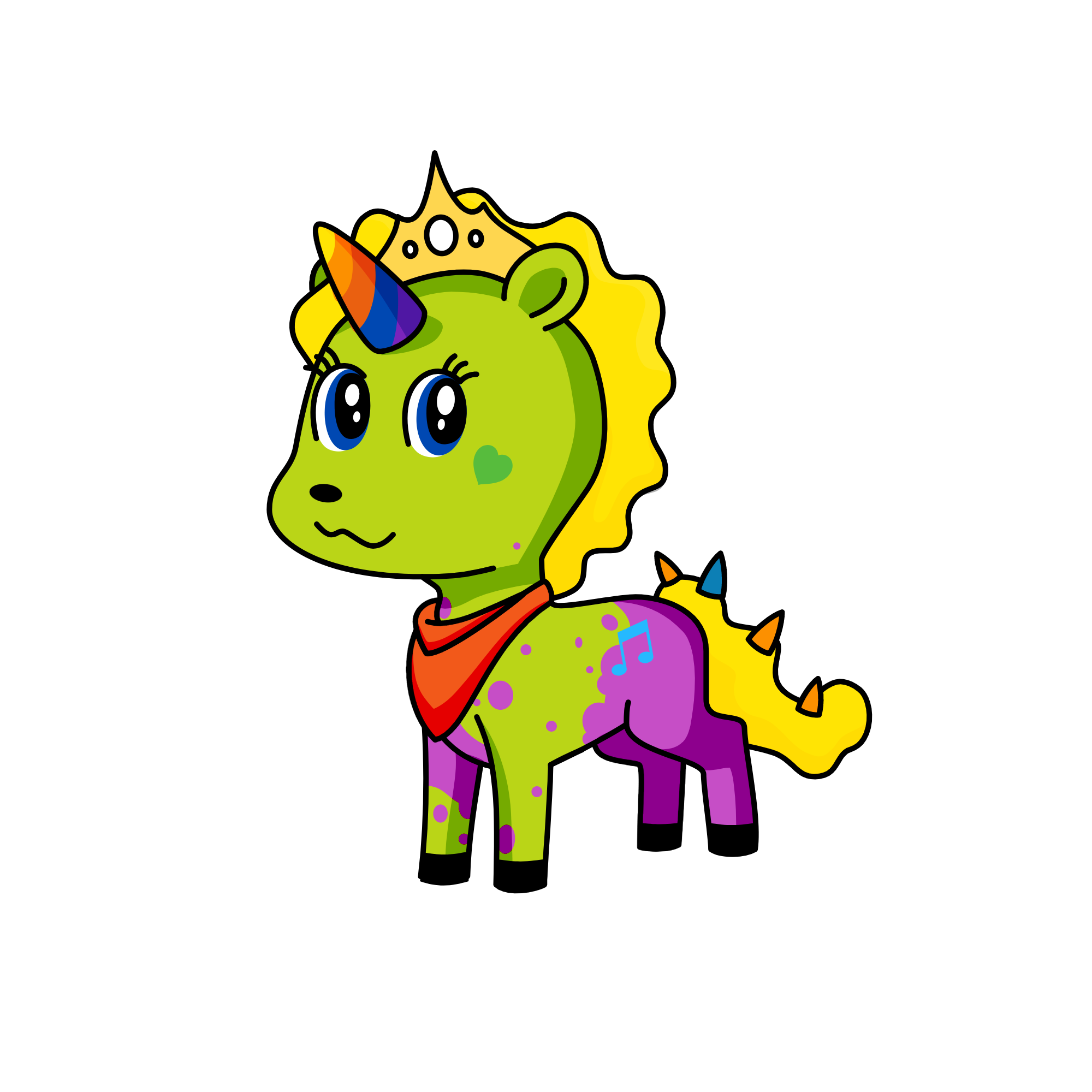 Elena, the unicorn