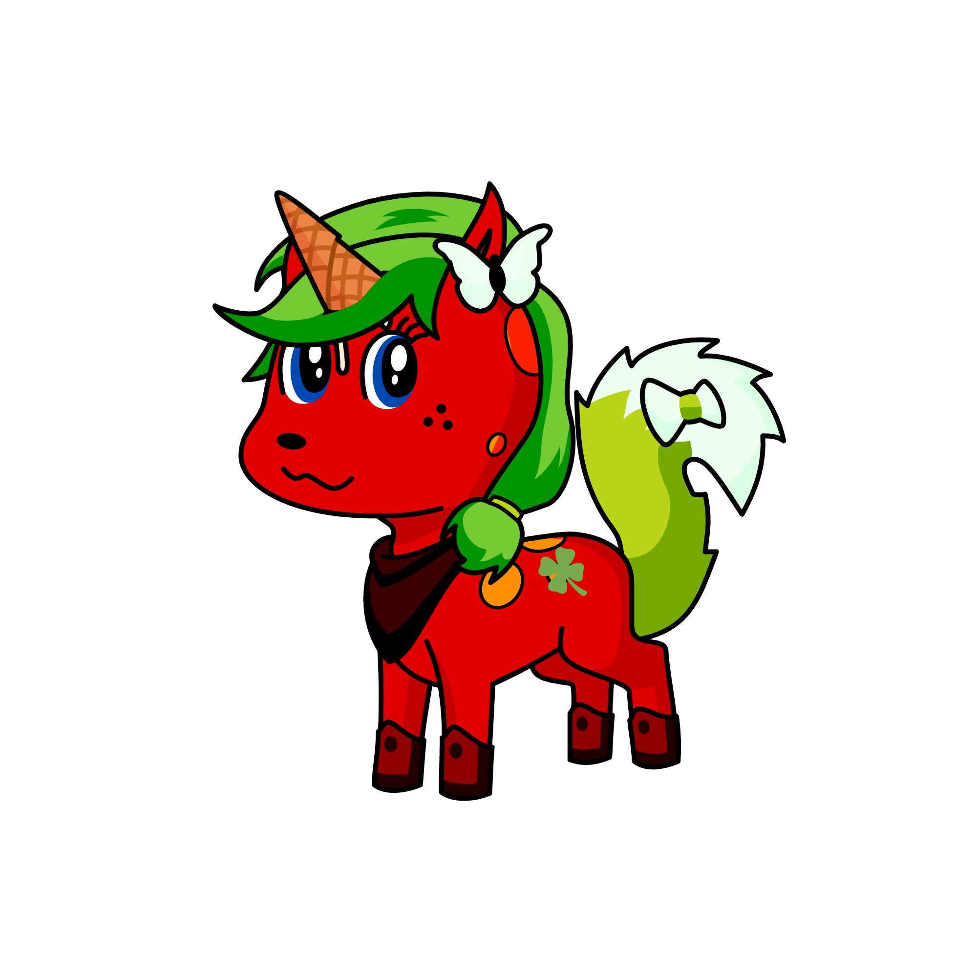 Holly, the unicorn