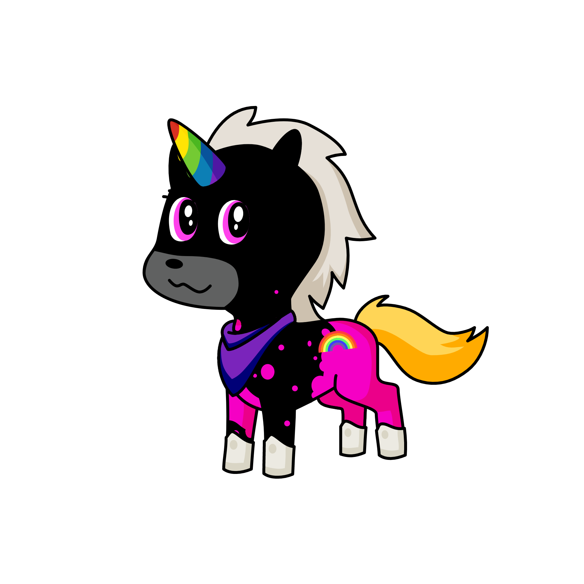 Wammawink, the unicorn