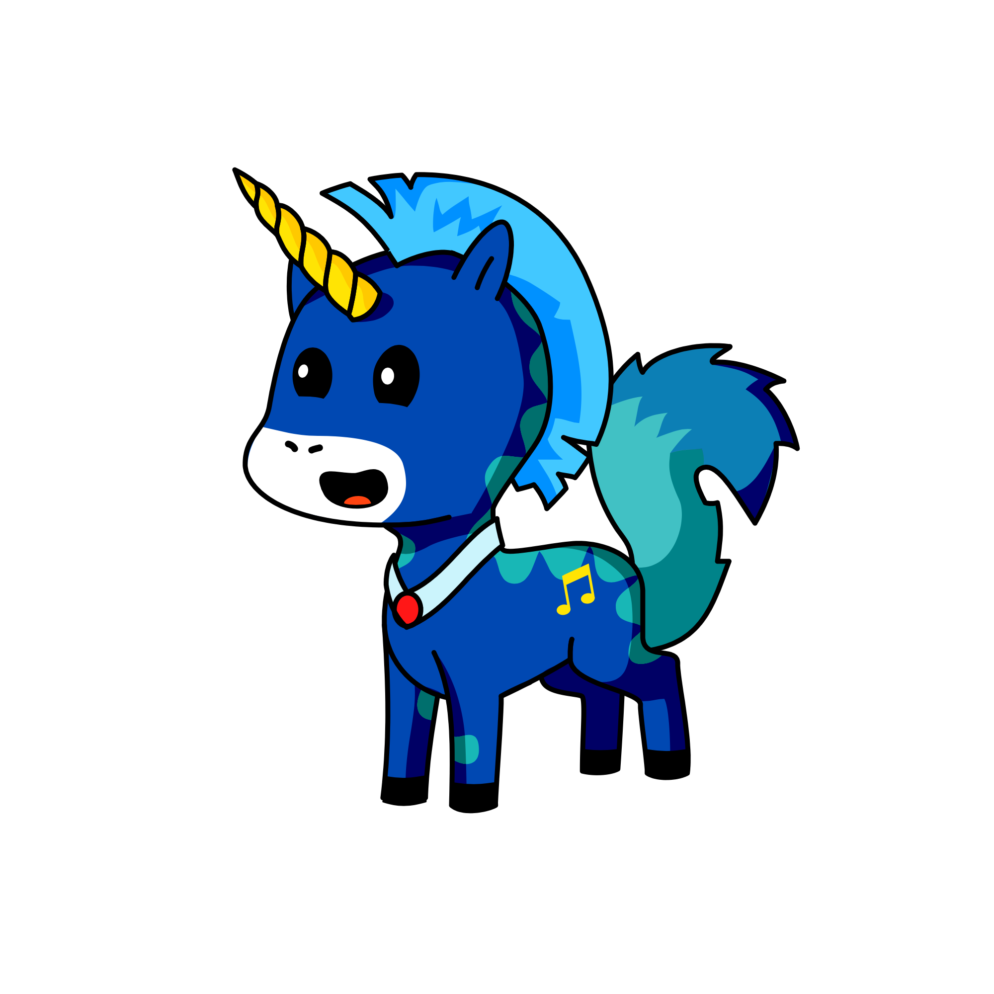 NightSong, the unicorn