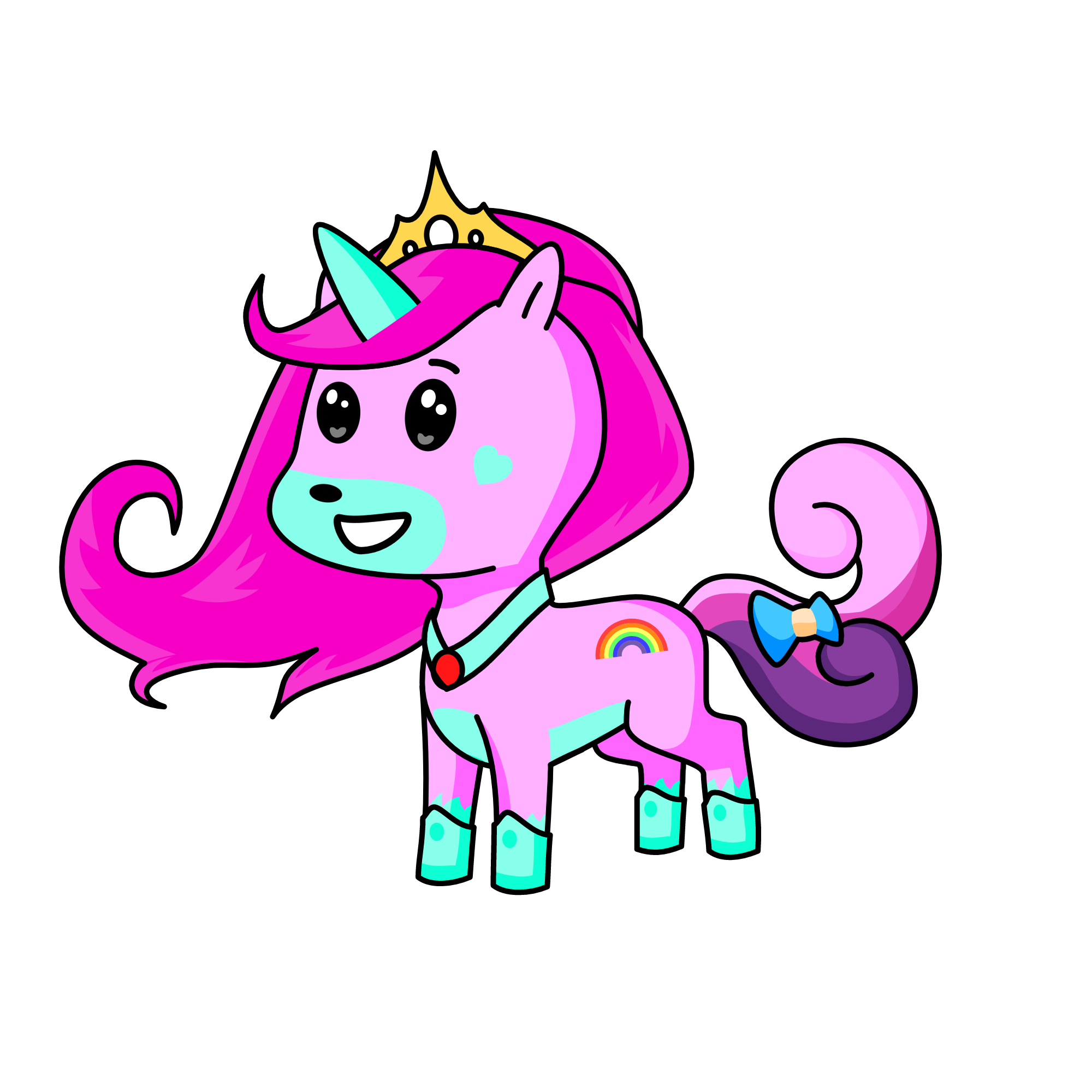 Queeny, the unicorn