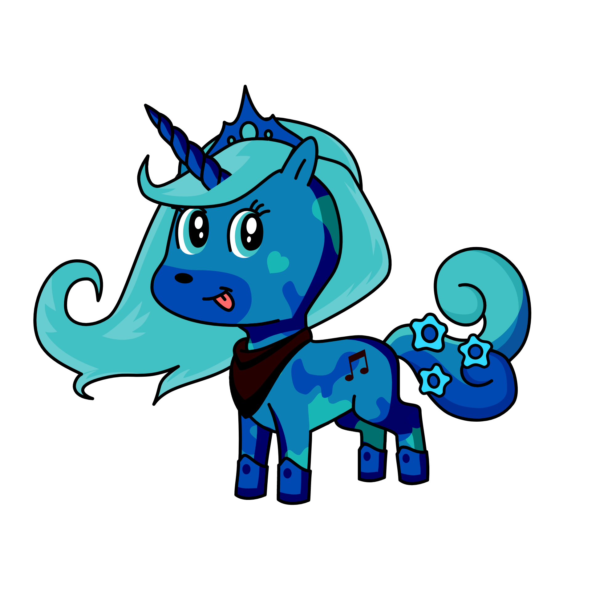 Icy, the unicorn