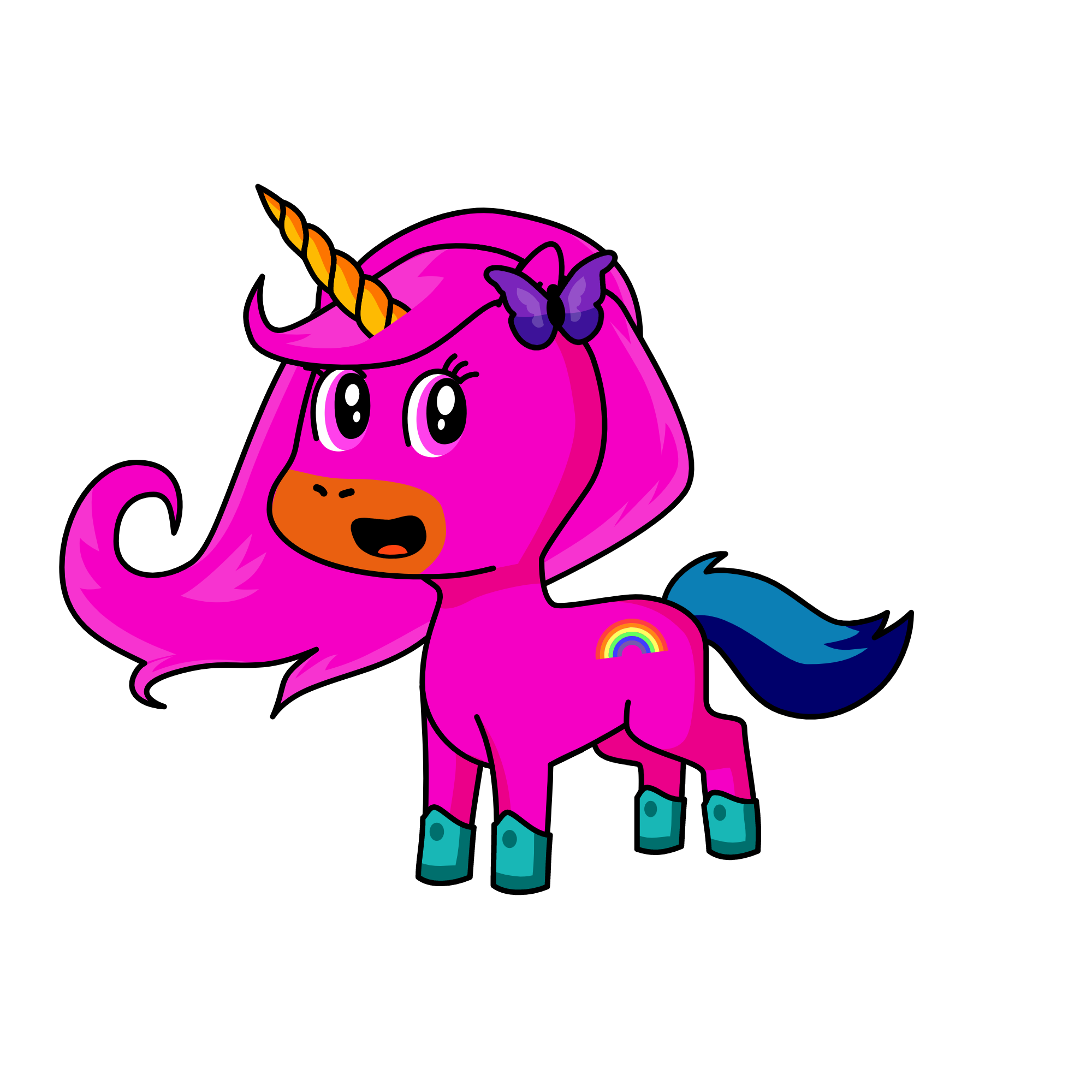 crystal, the unicorn