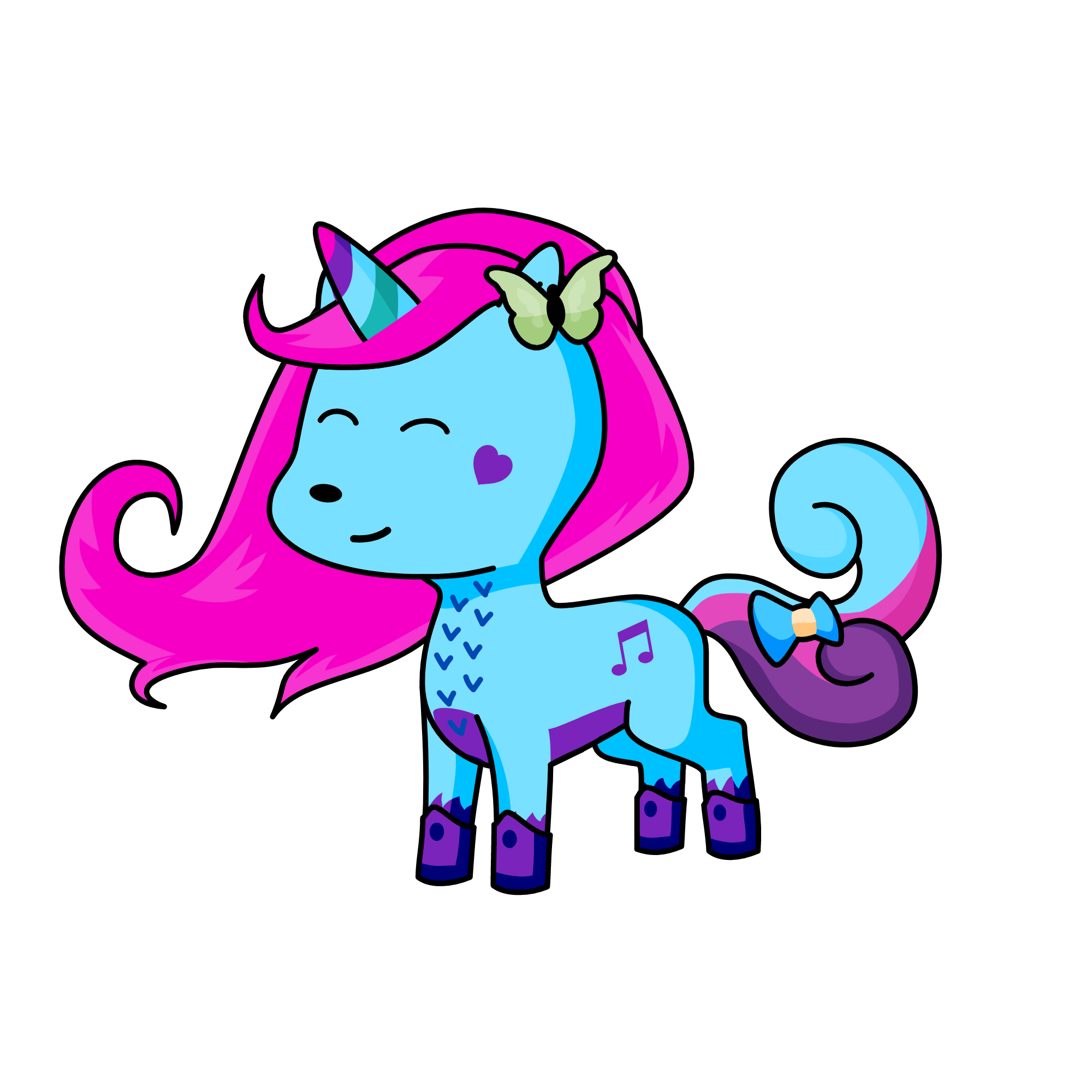 snow, the unicorn