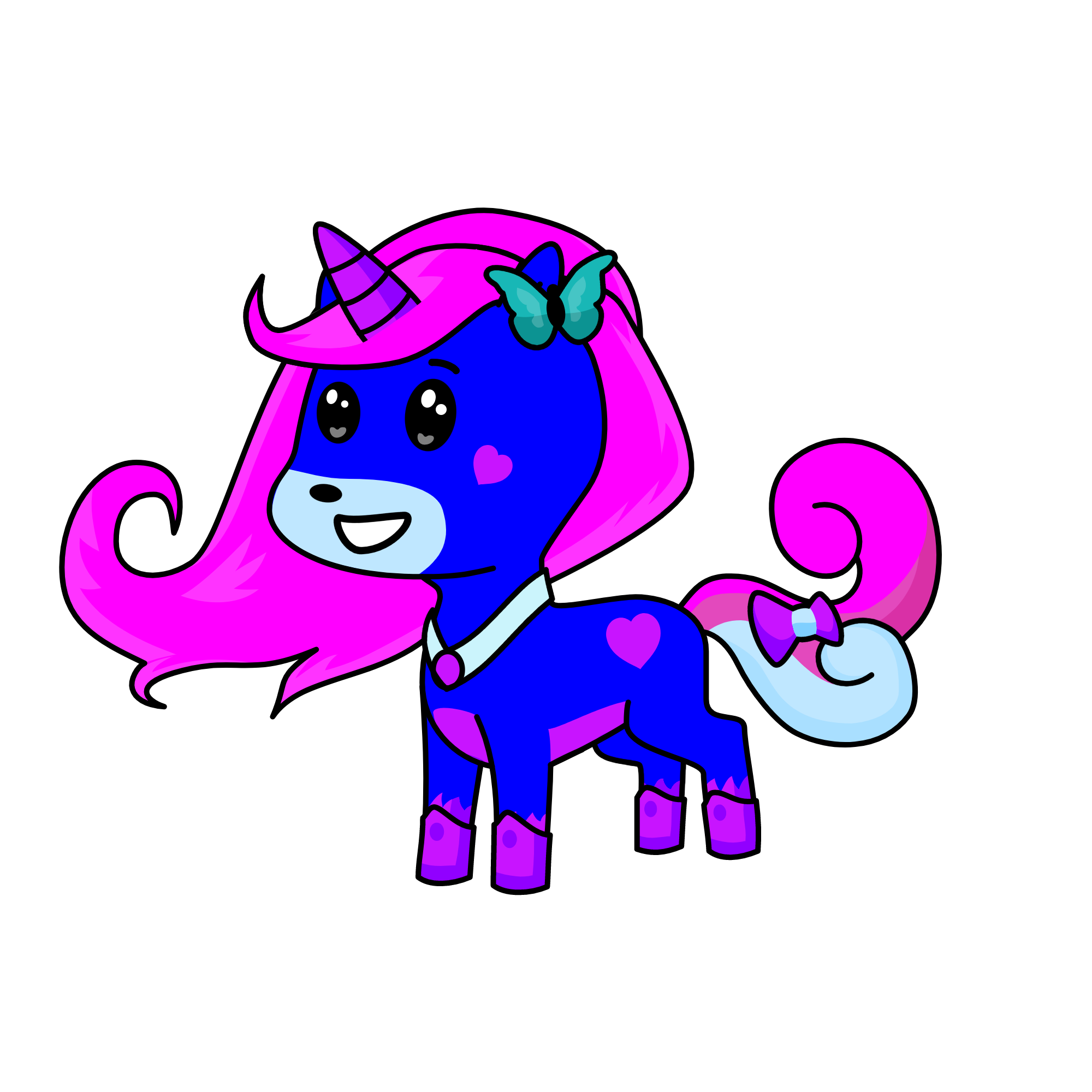 night, the unicorn
