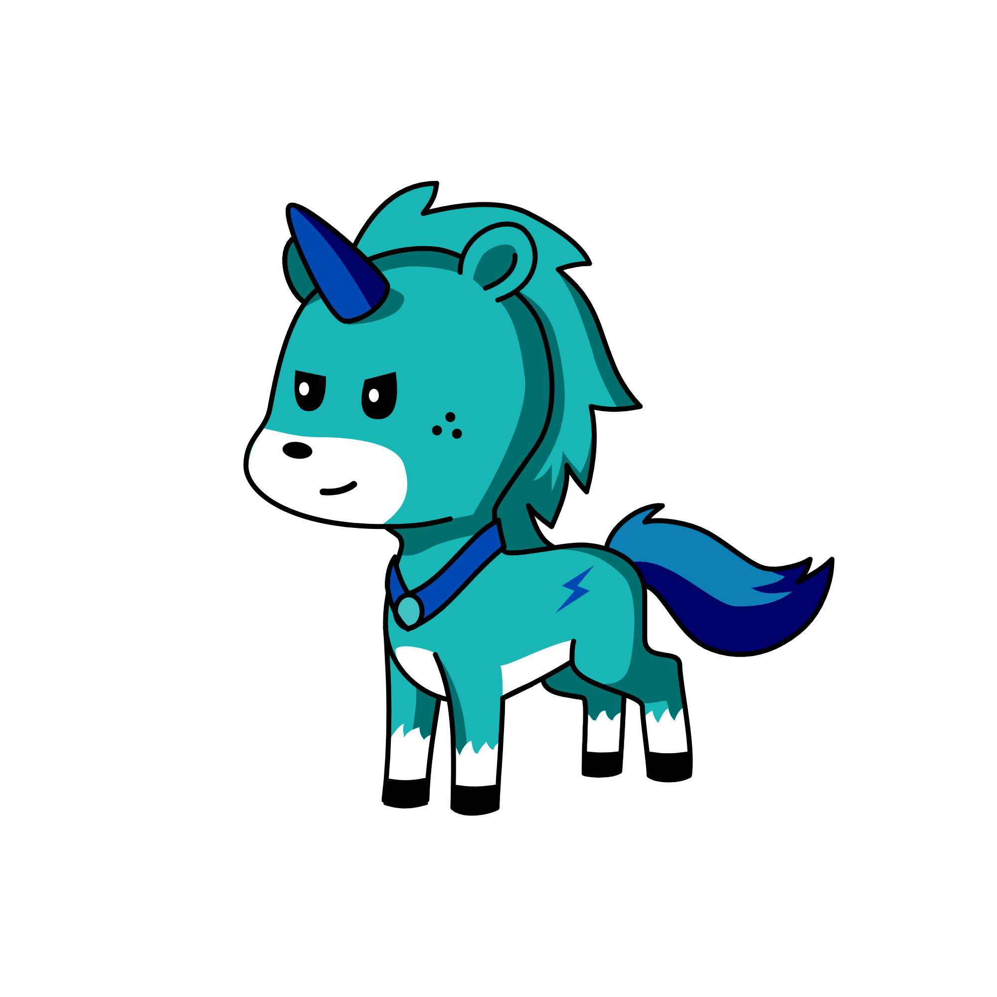 lightining king, the unicorn