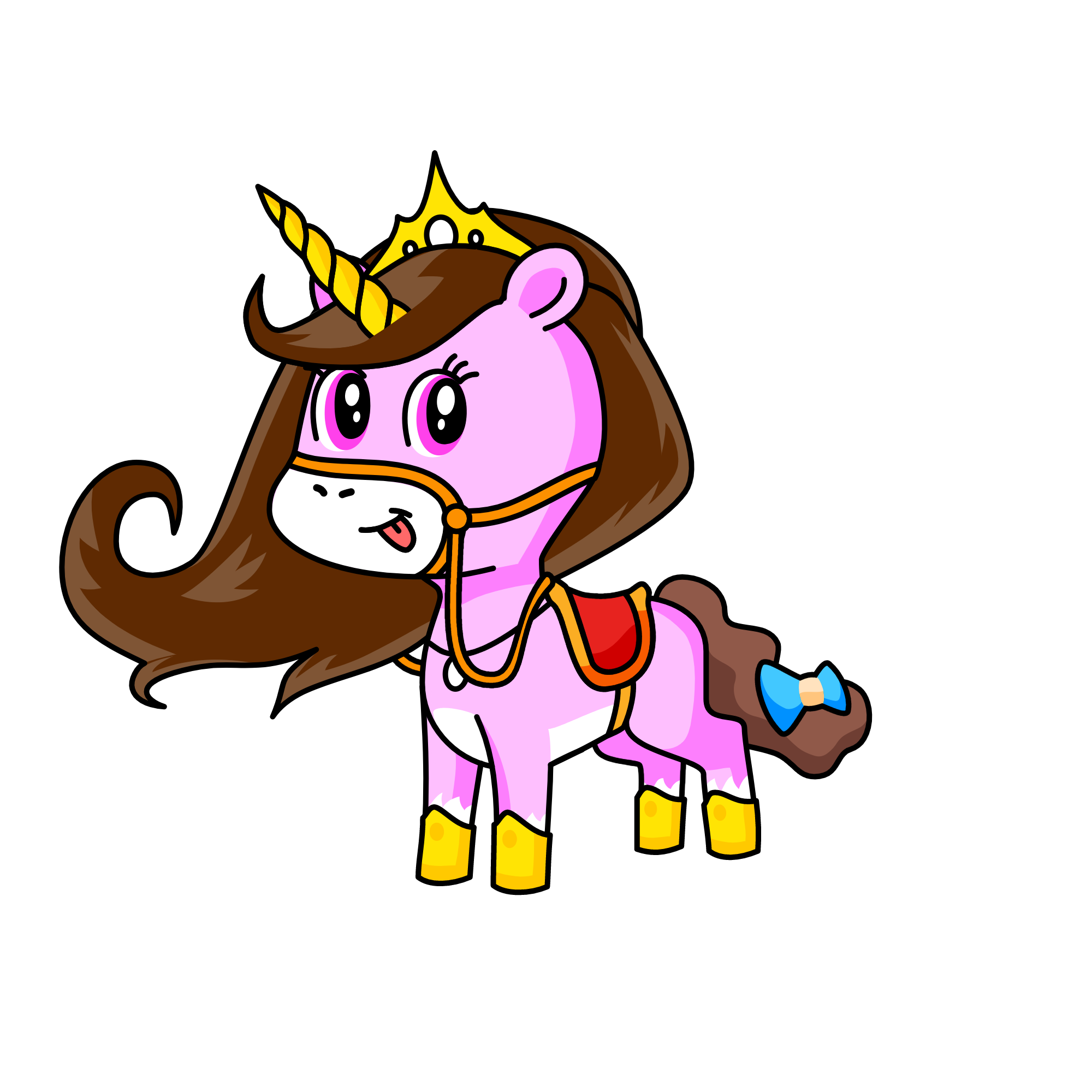 an xinh, the unicorn