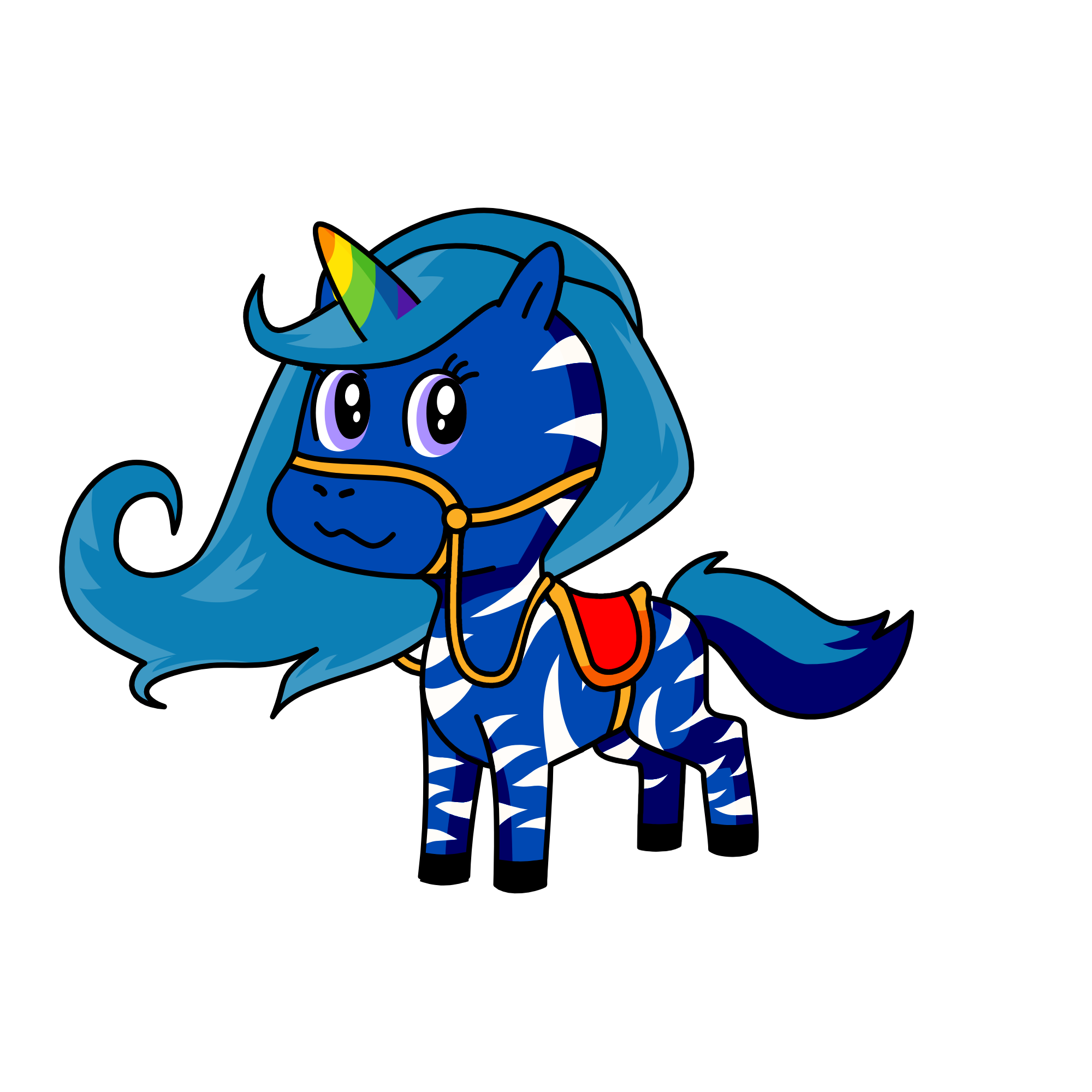 Moon, the unicorn