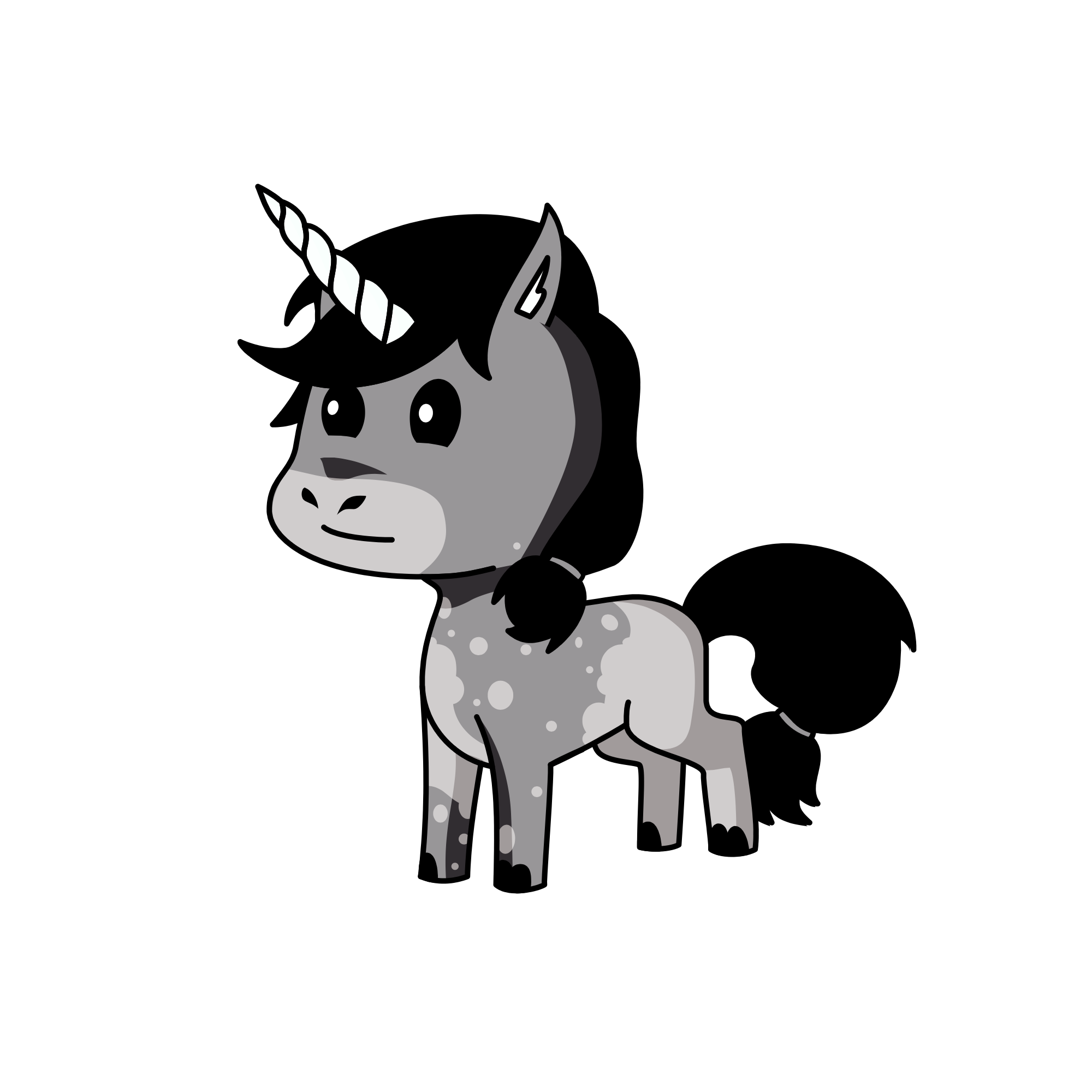 Shadow, the unicorn