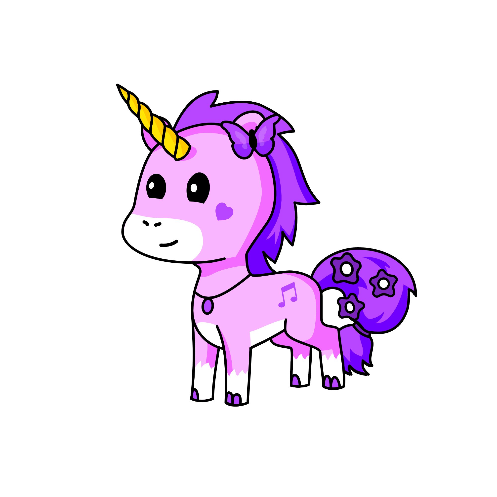 SparklePuff, the unicorn