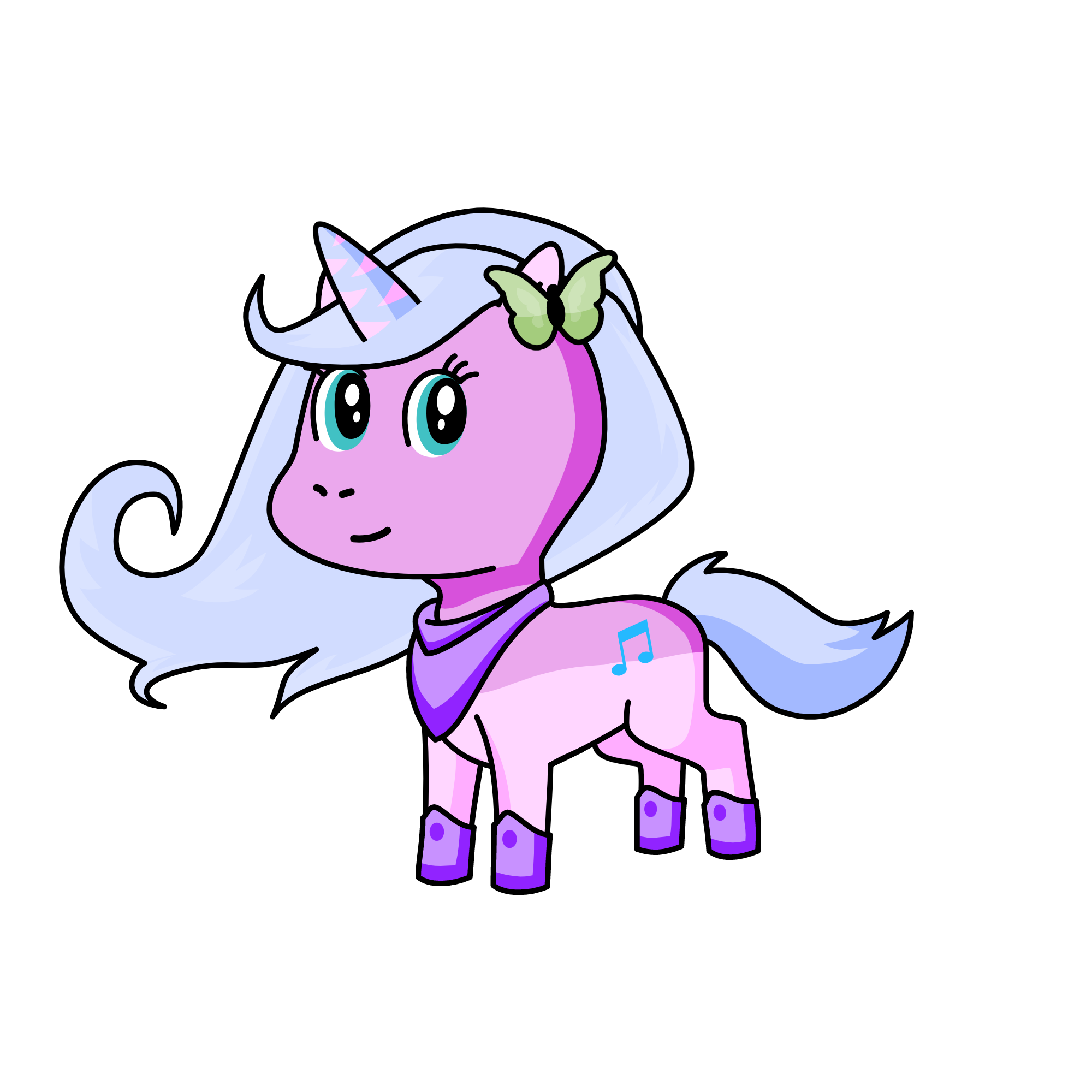 Emily, the unicorn