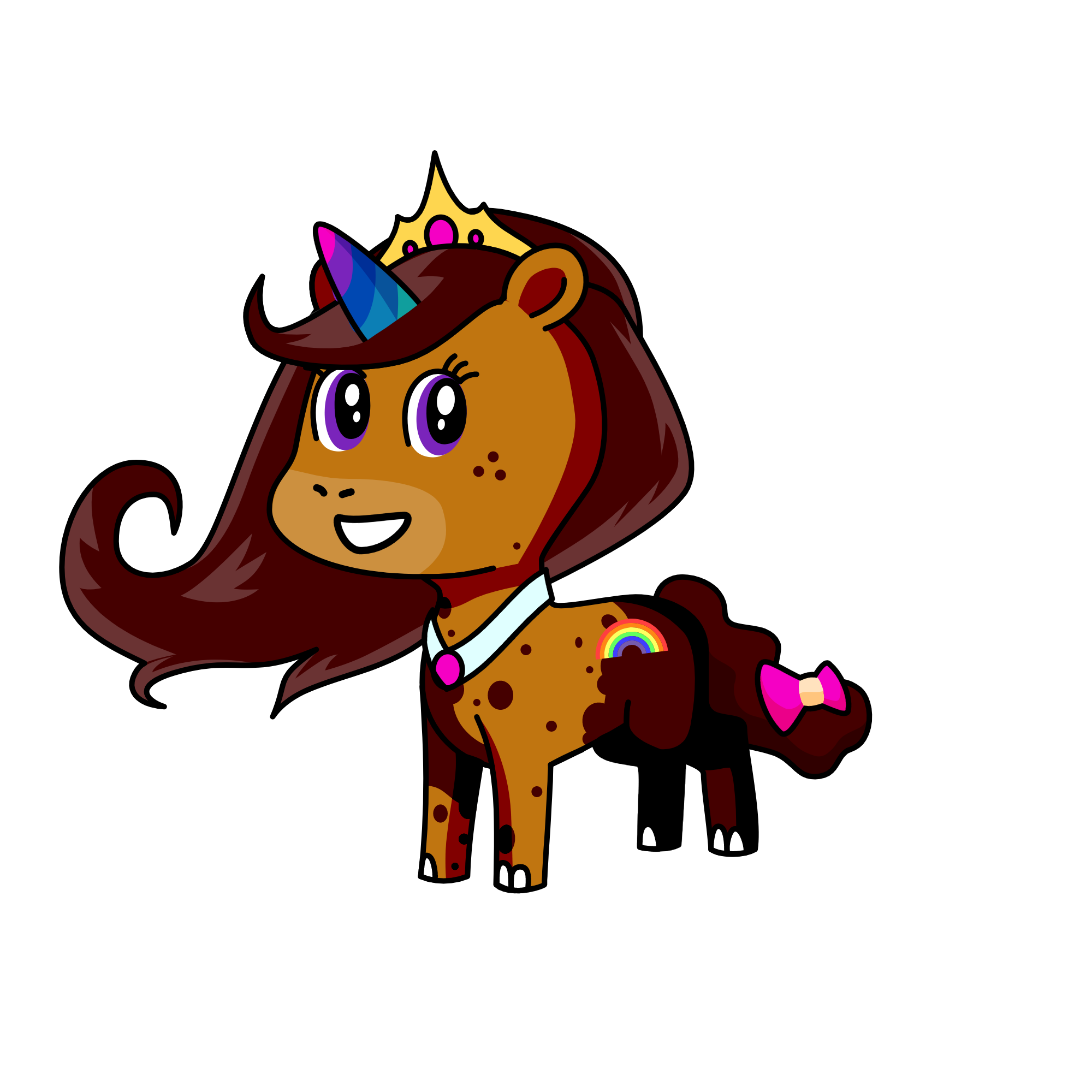 Princess Alexandra, the unicorn