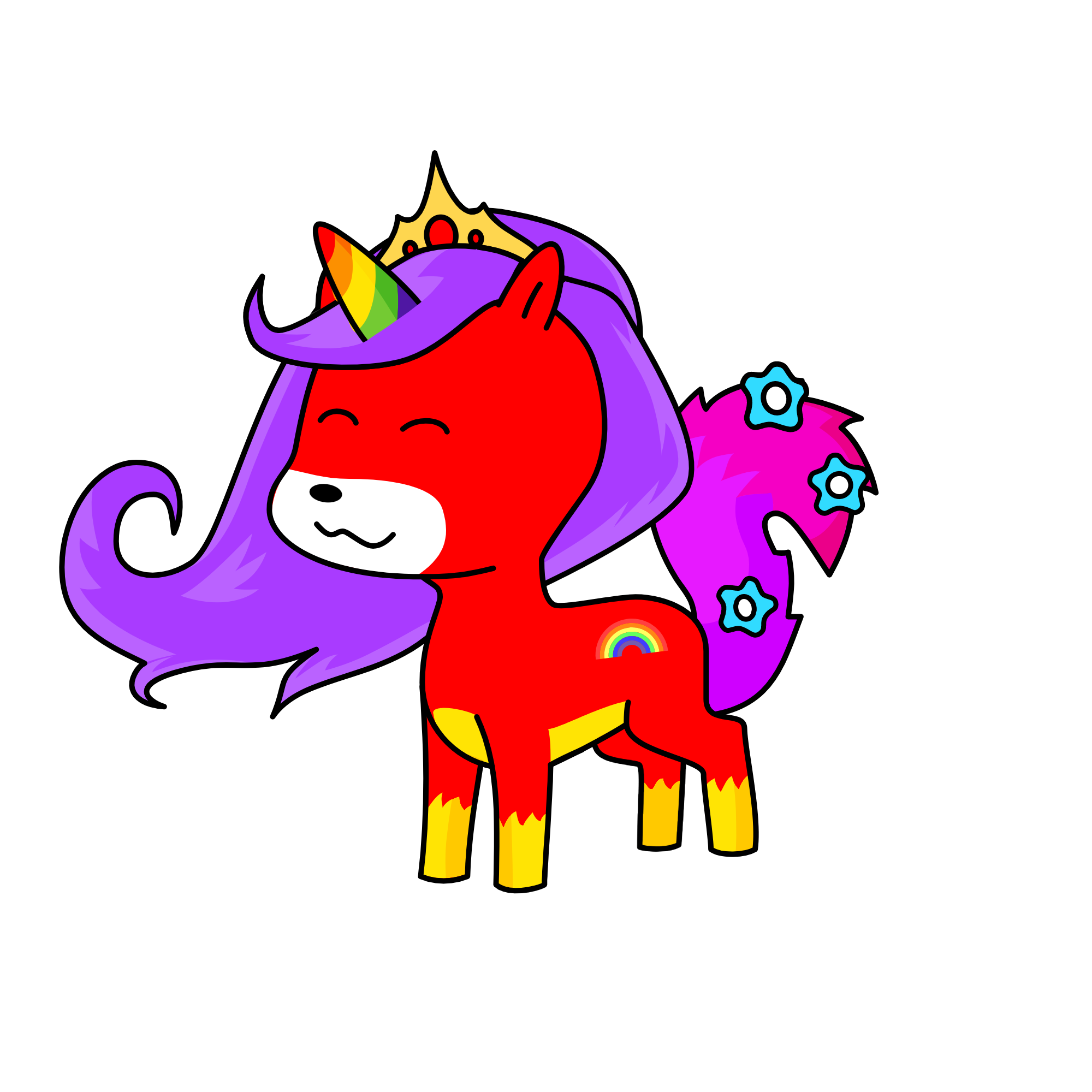 queeny, the unicorn