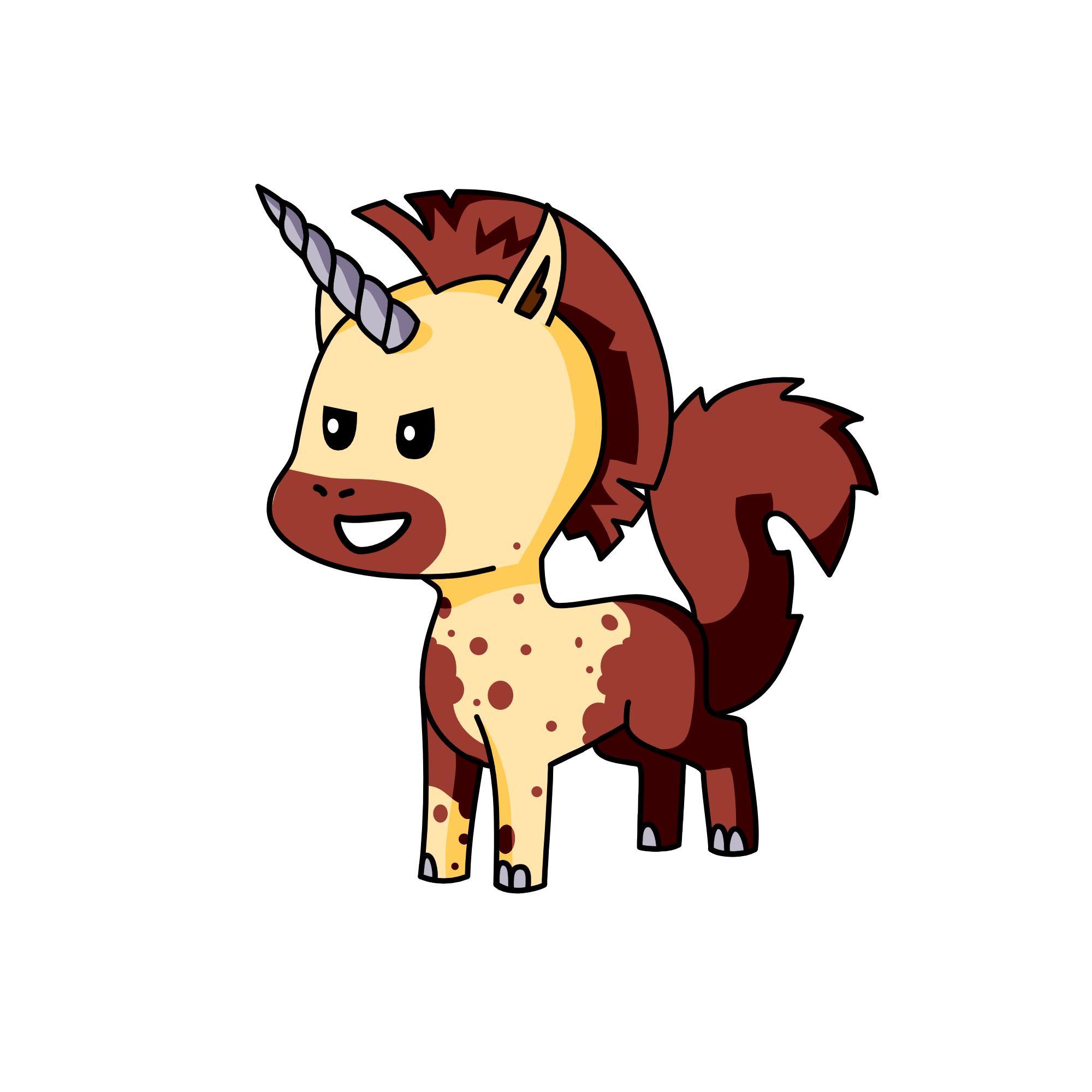 Mace, the unicorn