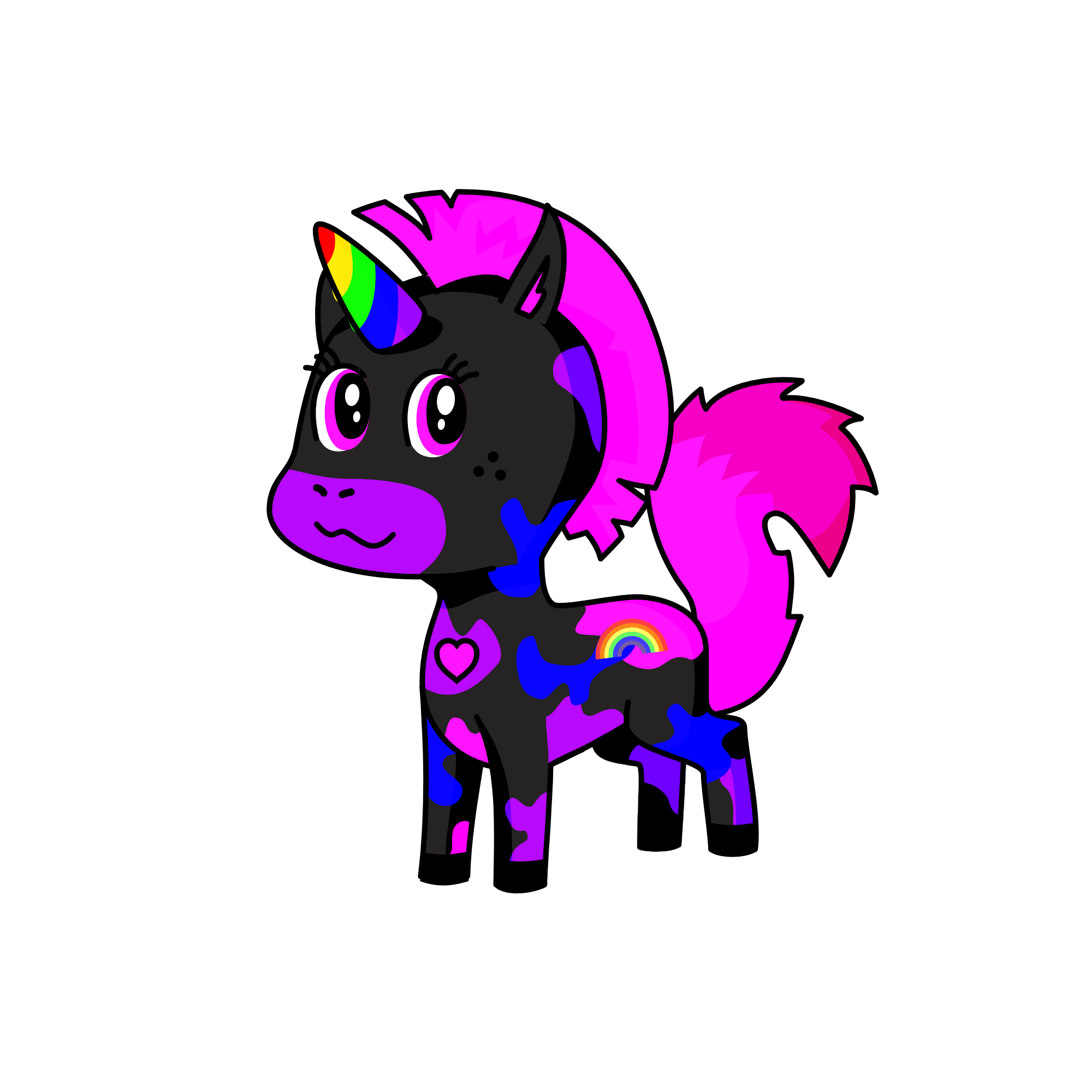 RaveDancer, the unicorn