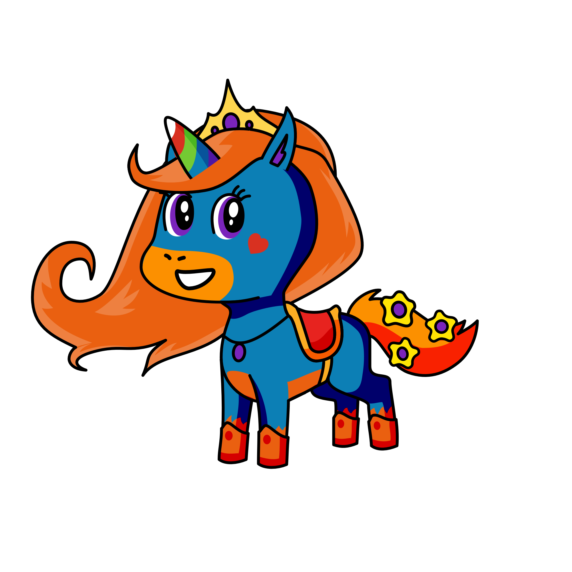 Claremma, the unicorn