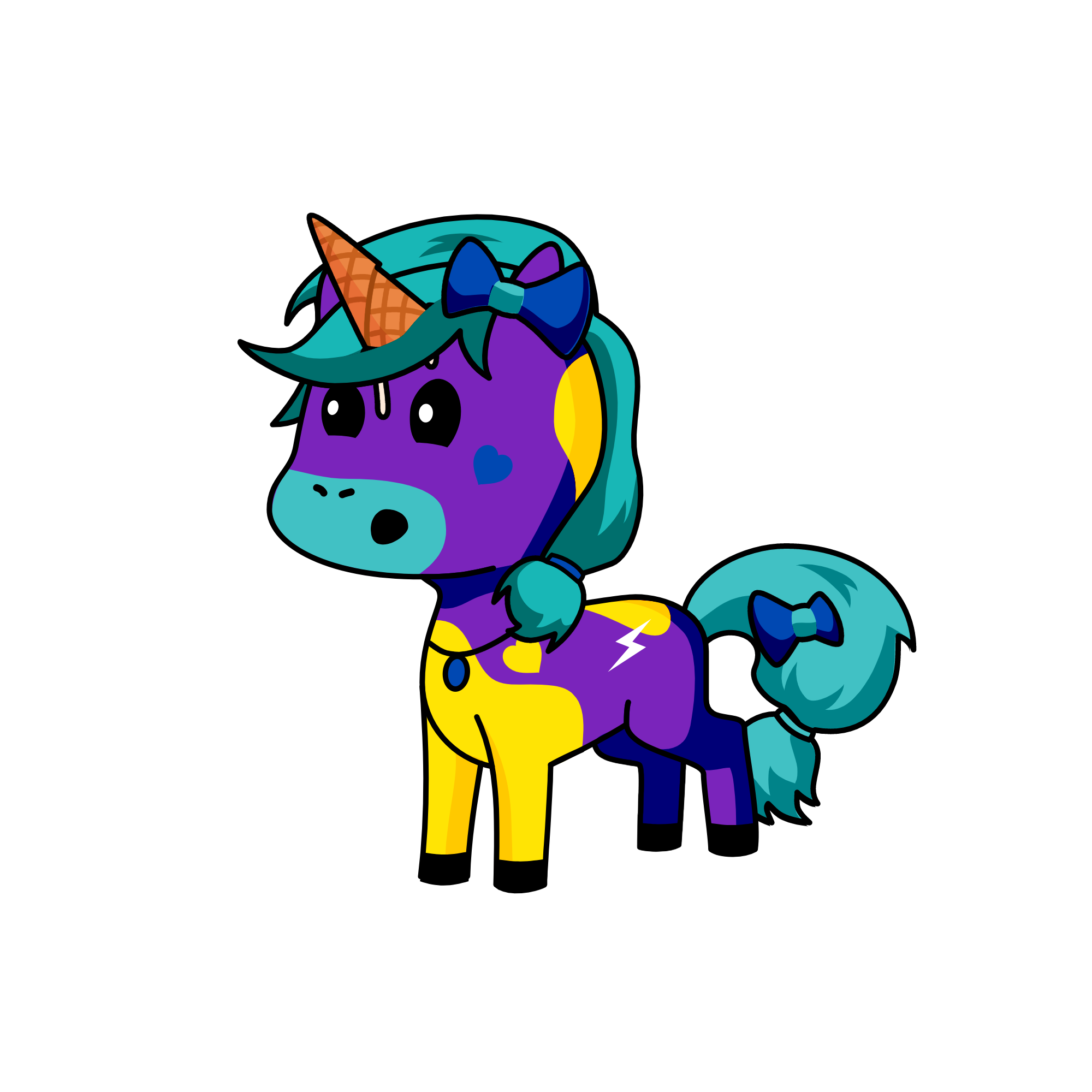 Joy, the unicorn