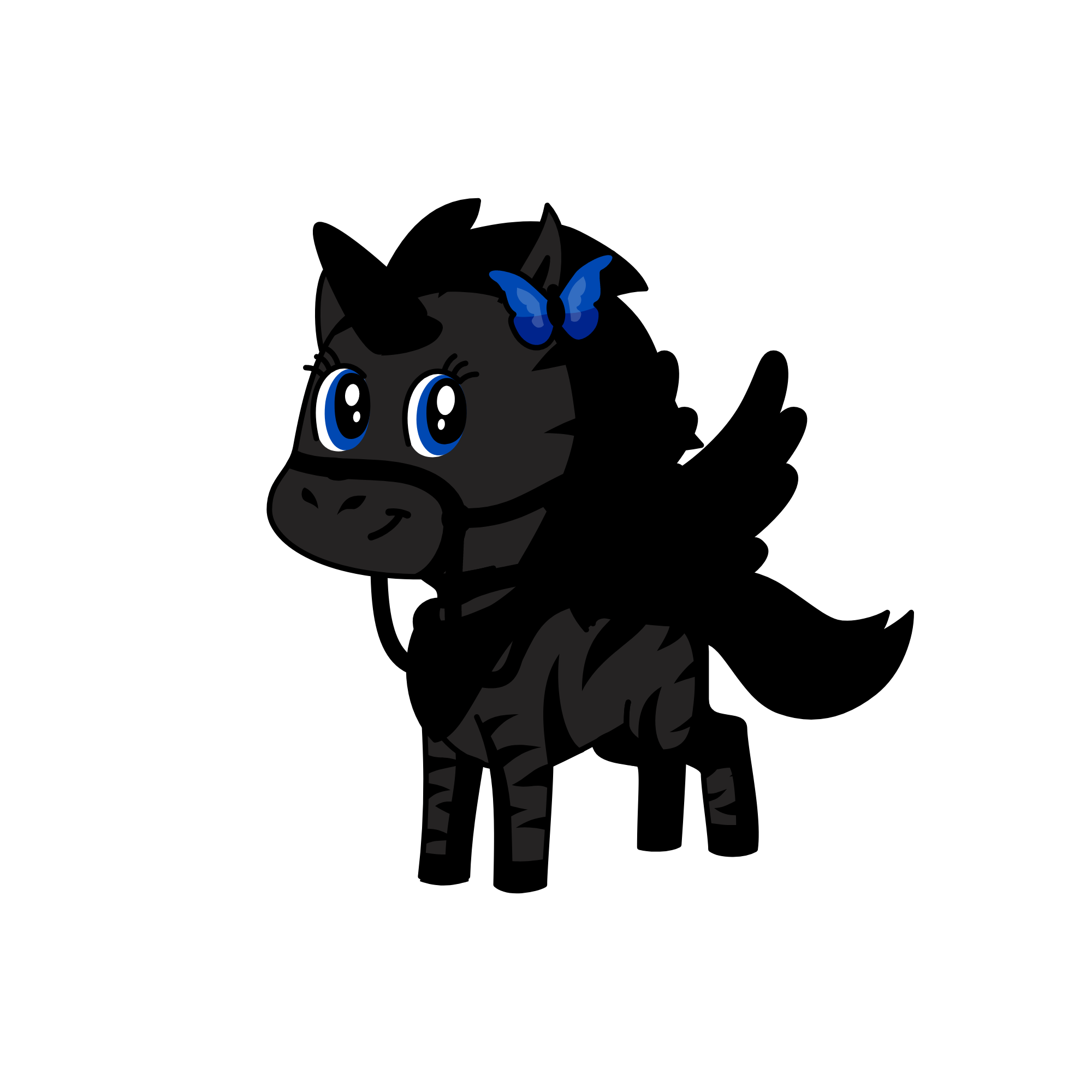 Maya, the unicorn