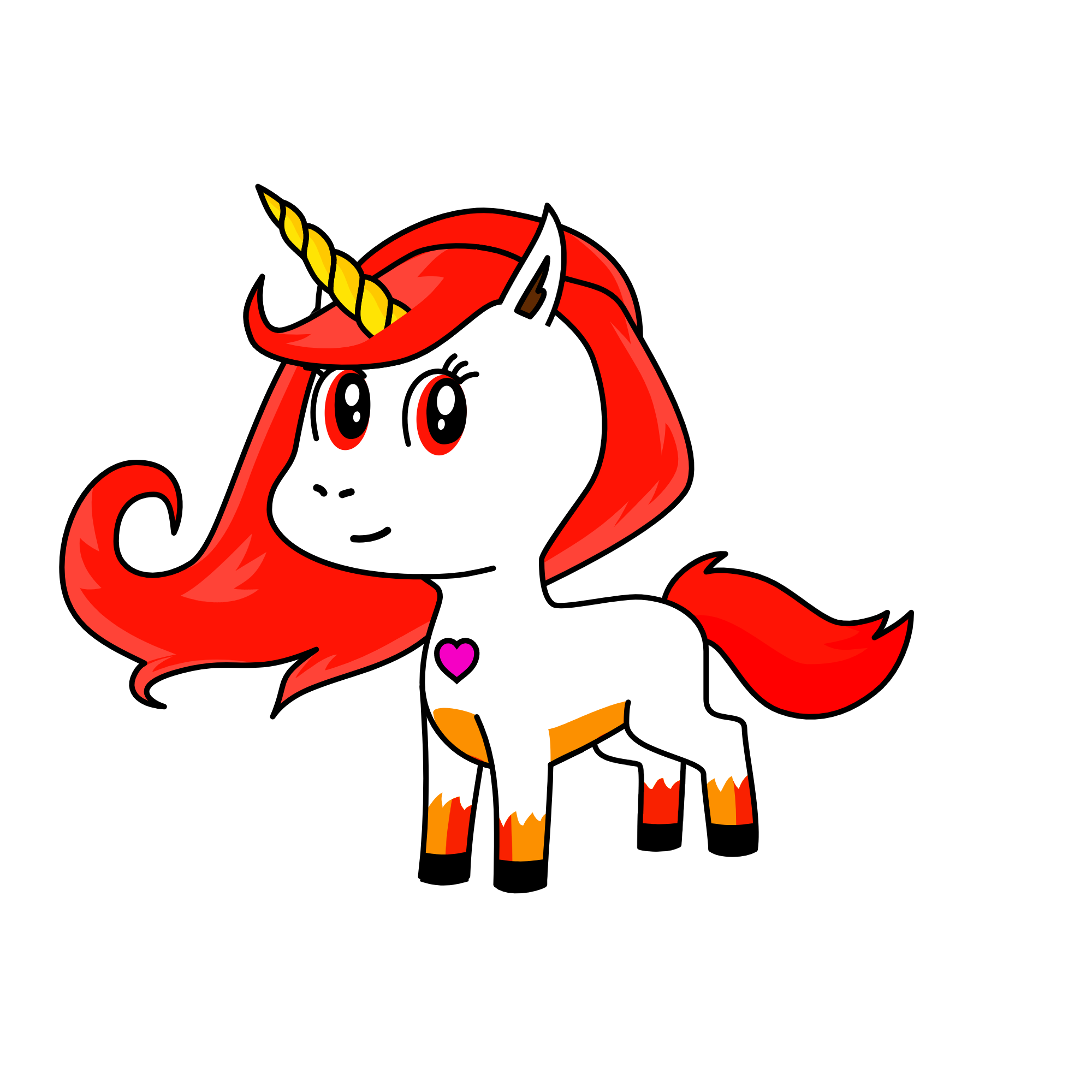 Laella, the unicorn