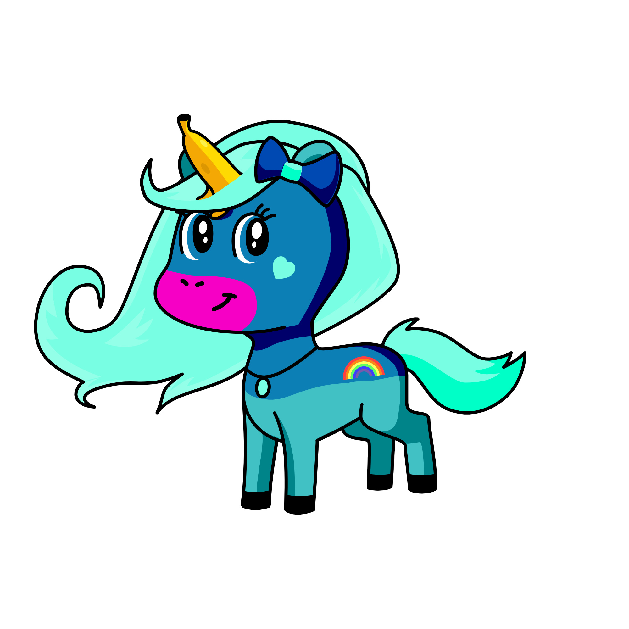 Diamond, the unicorn