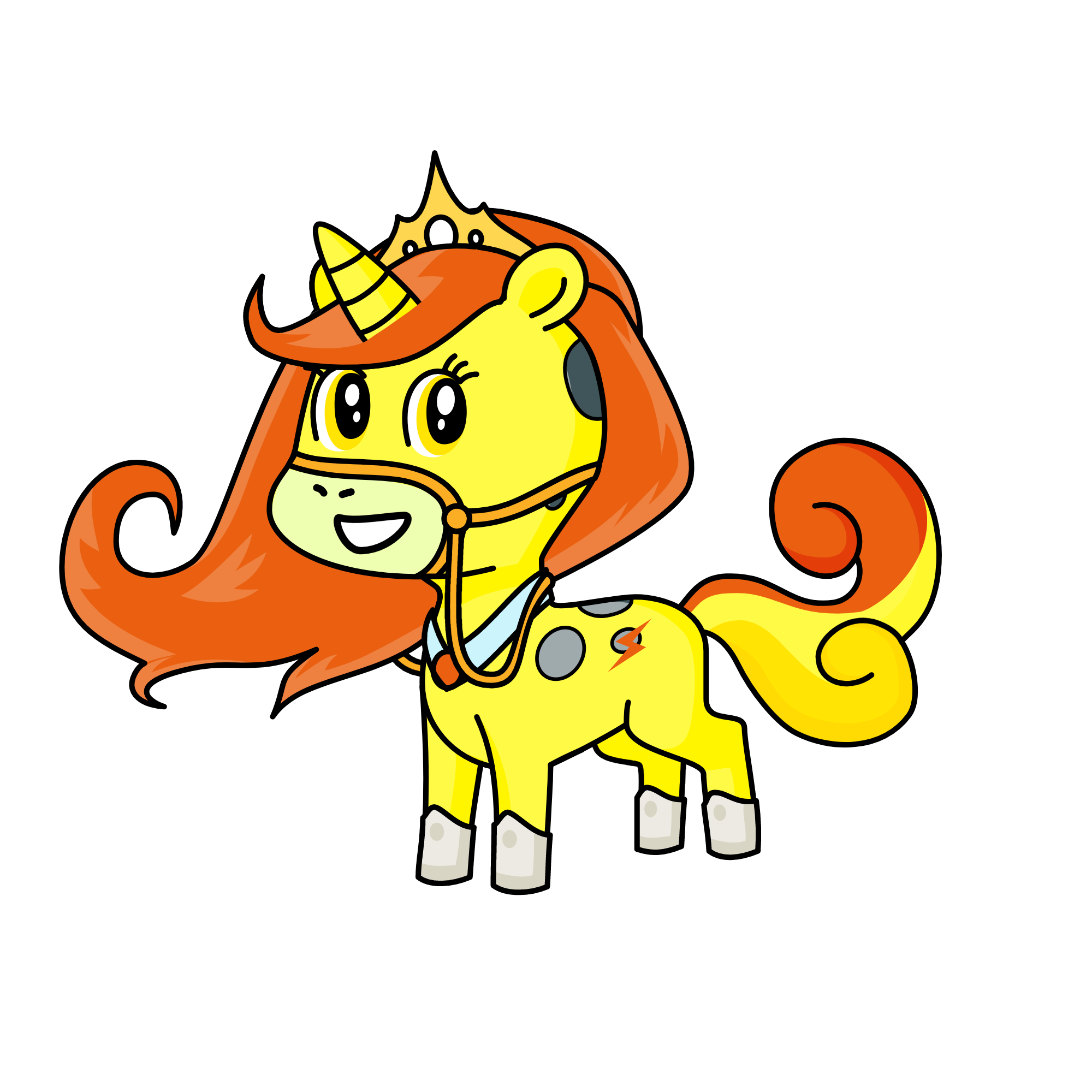 Sunshine, the unicorn