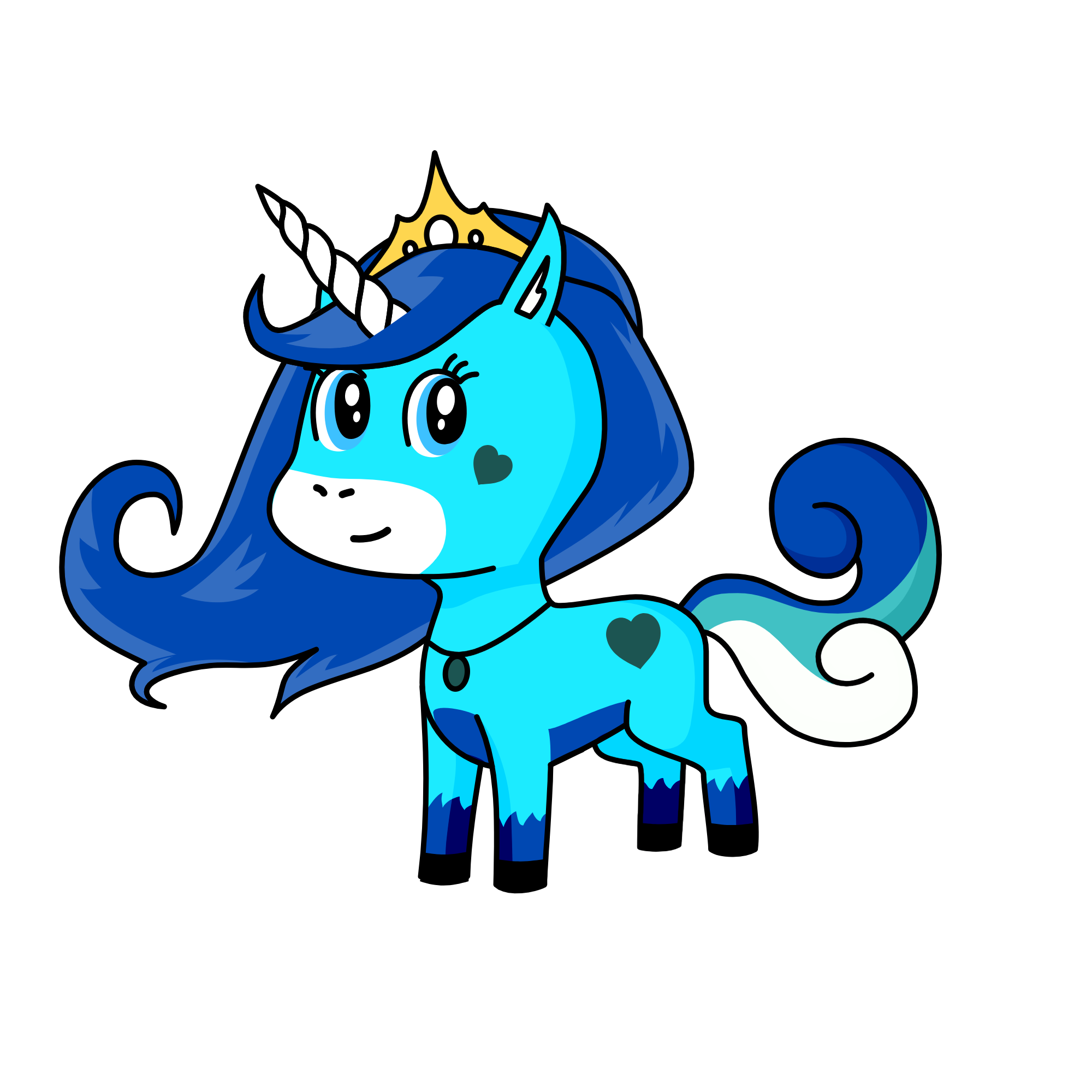 Oceania, the unicorn