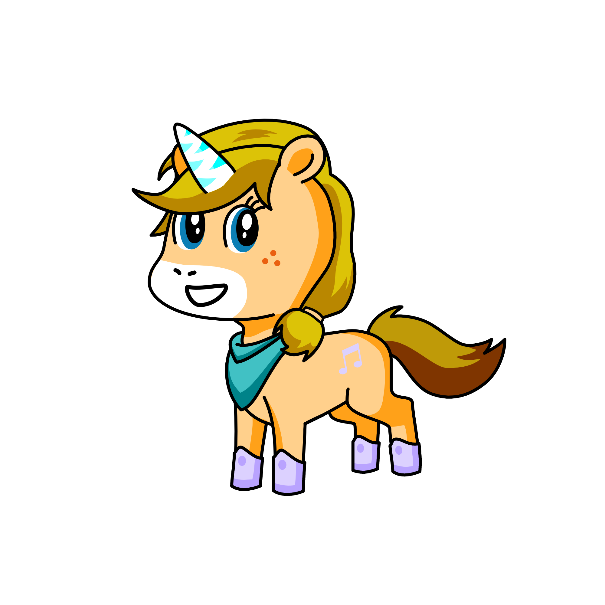 Virginia, the unicorn