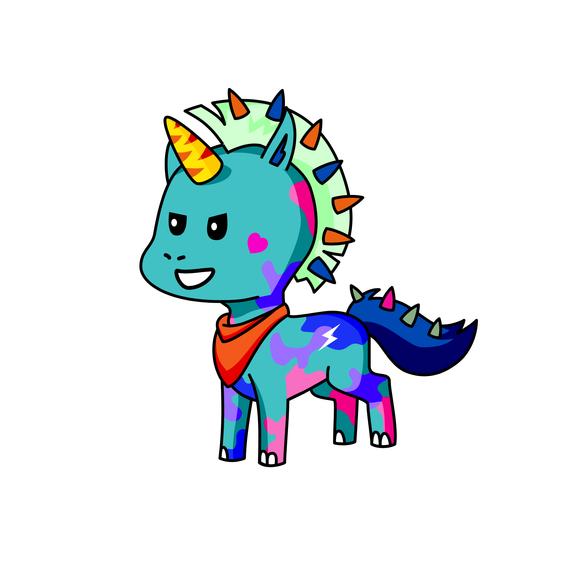 jj, the unicorn