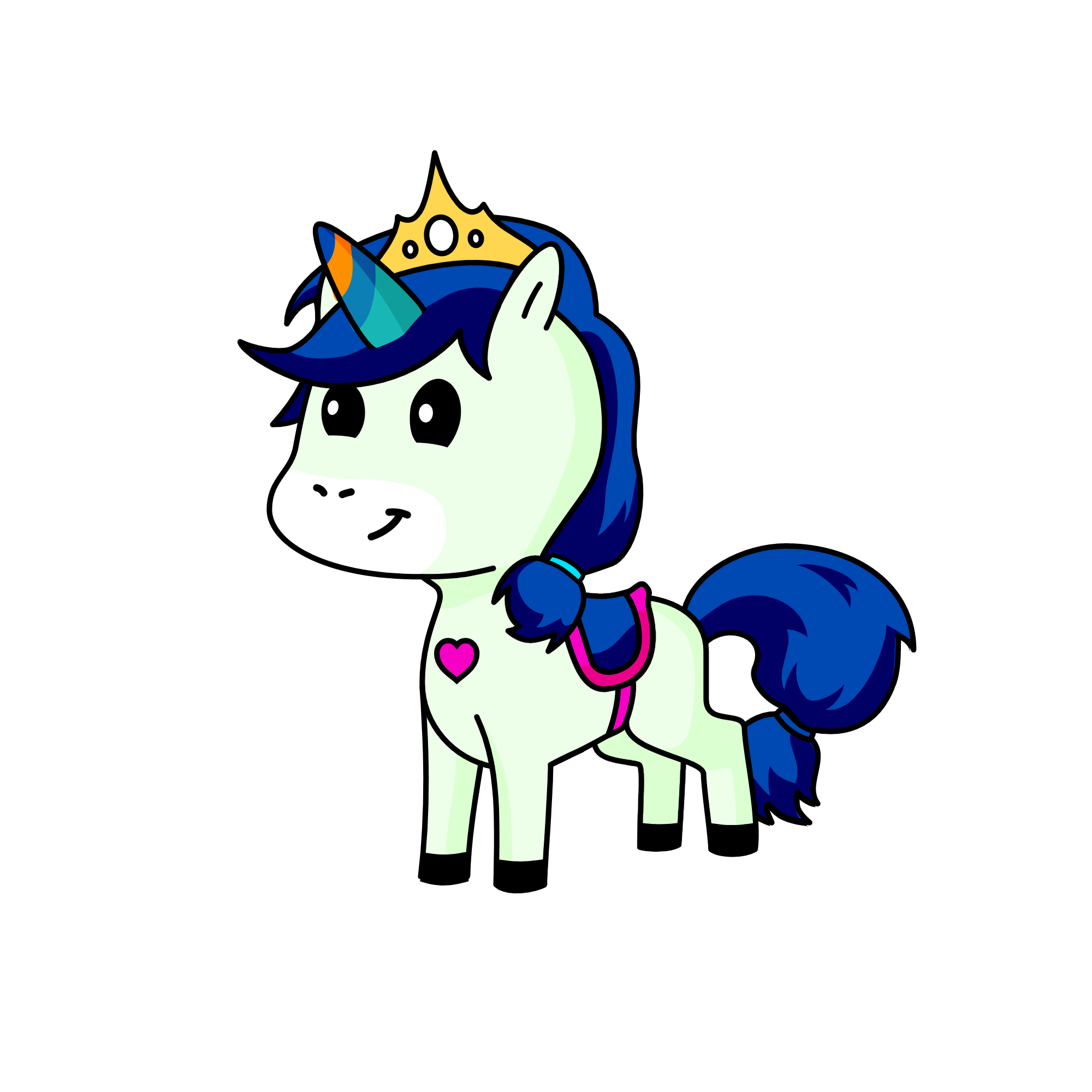 Princess lily, the unicorn