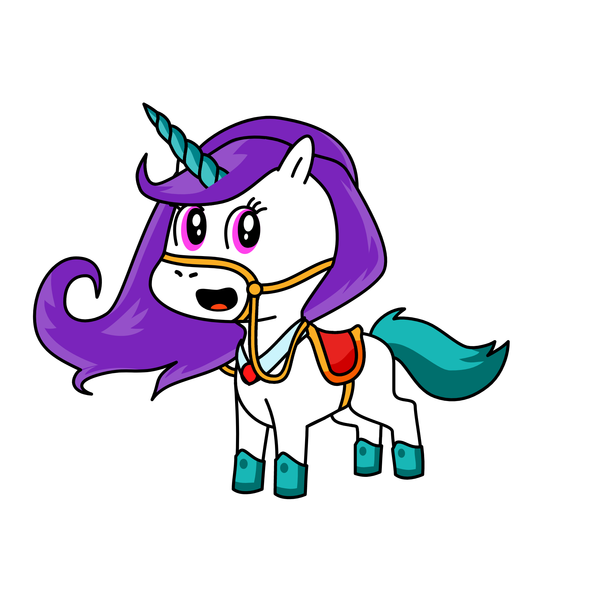 Lilly, the unicorn