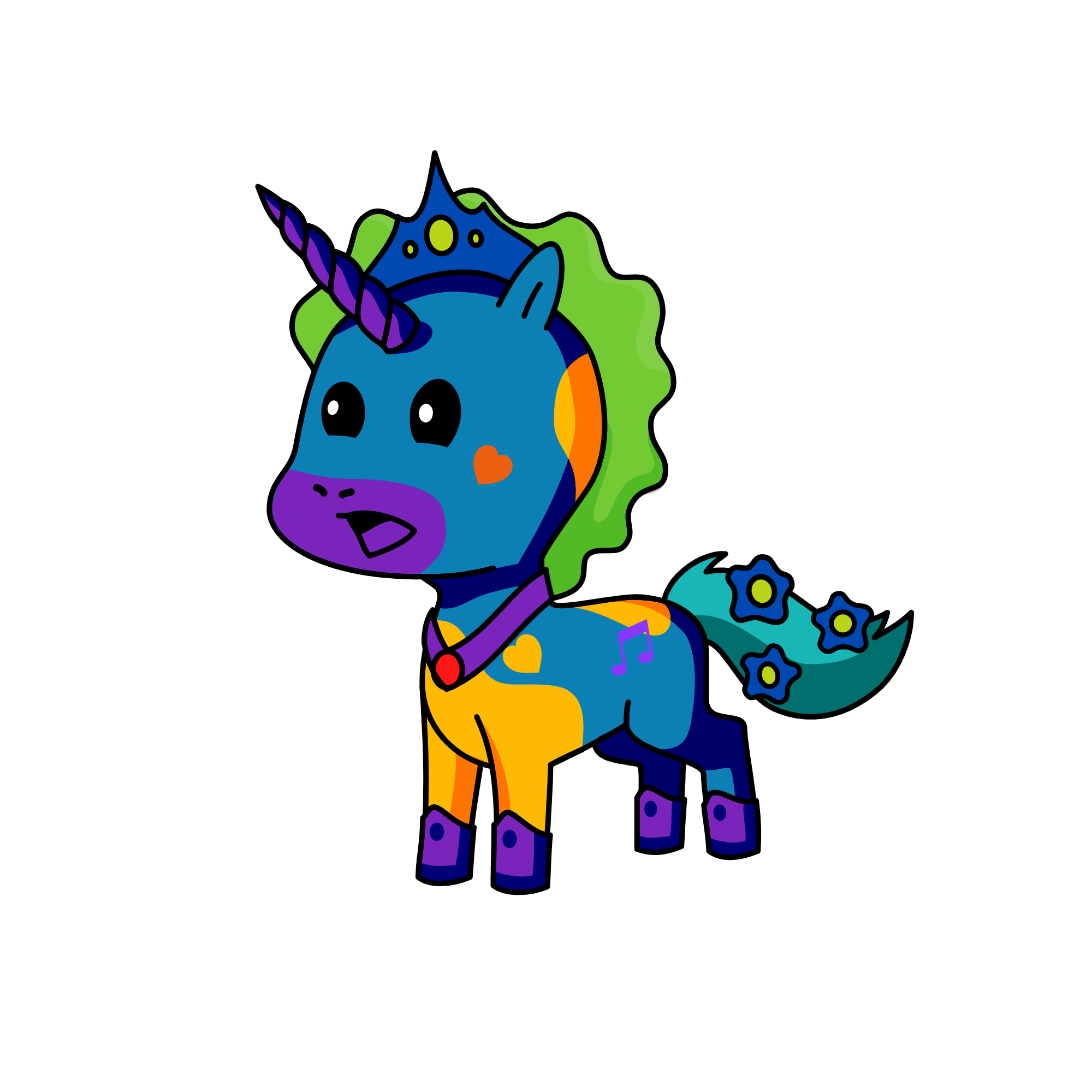 m, the unicorn