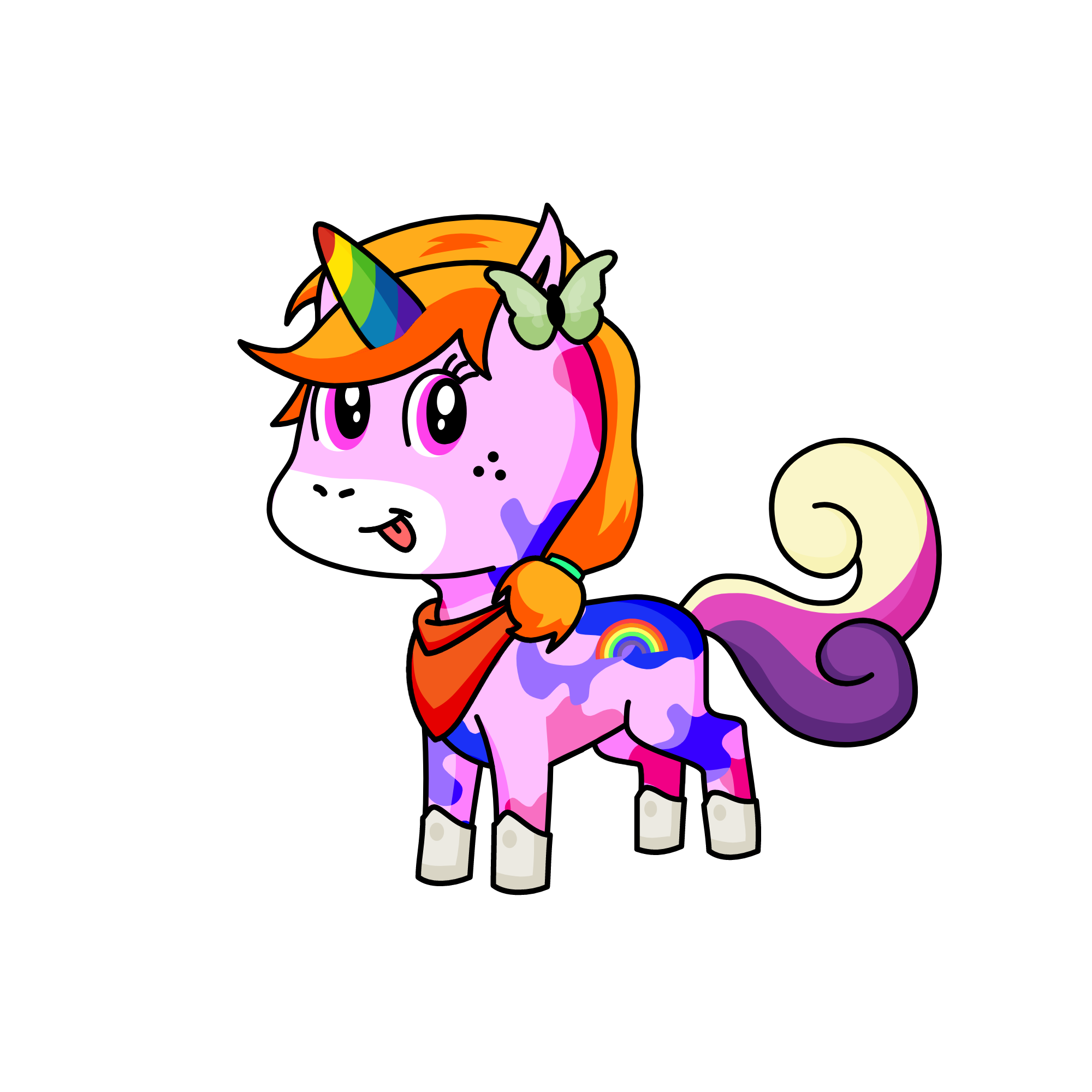 kittooo, the unicorn