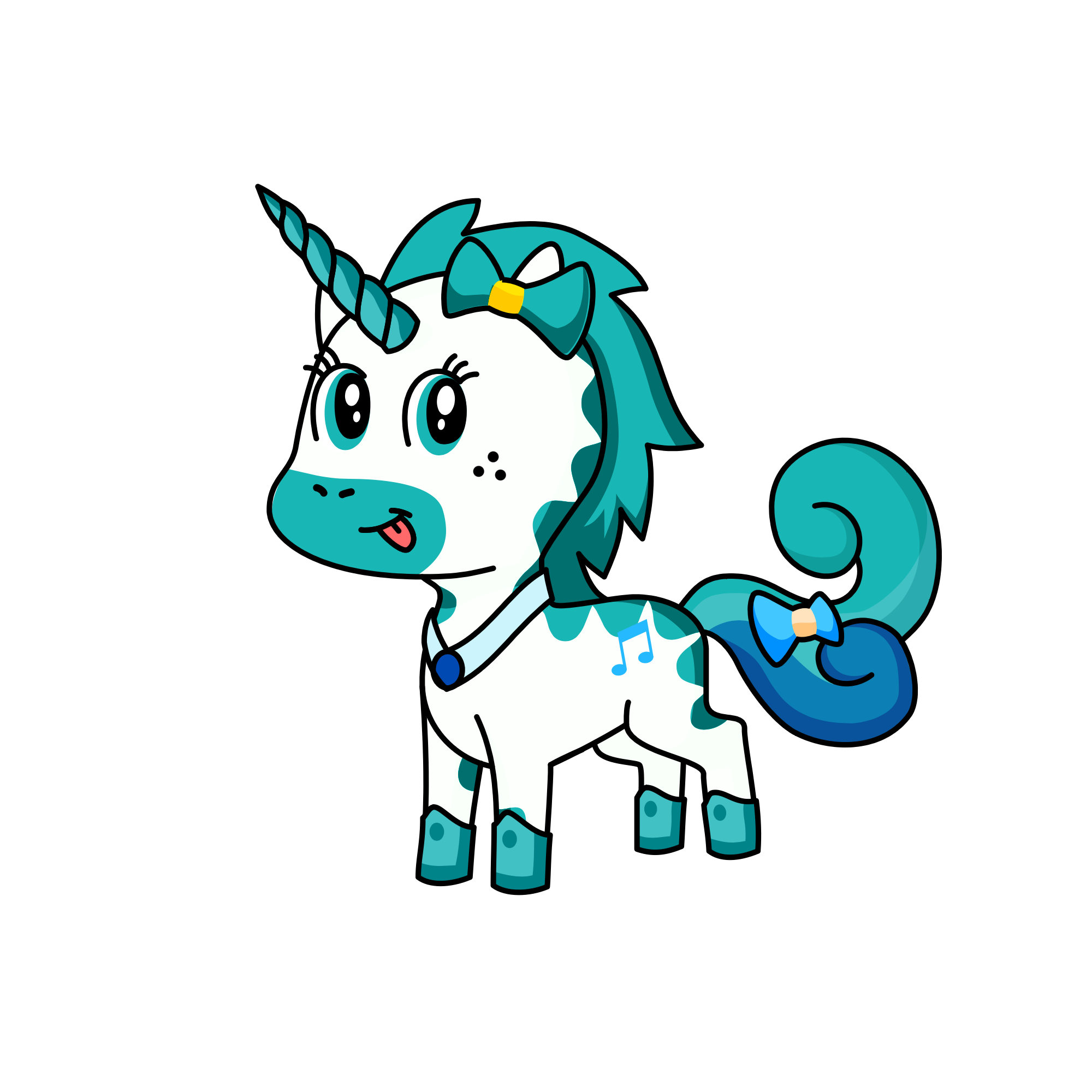 Bookworm, the unicorn