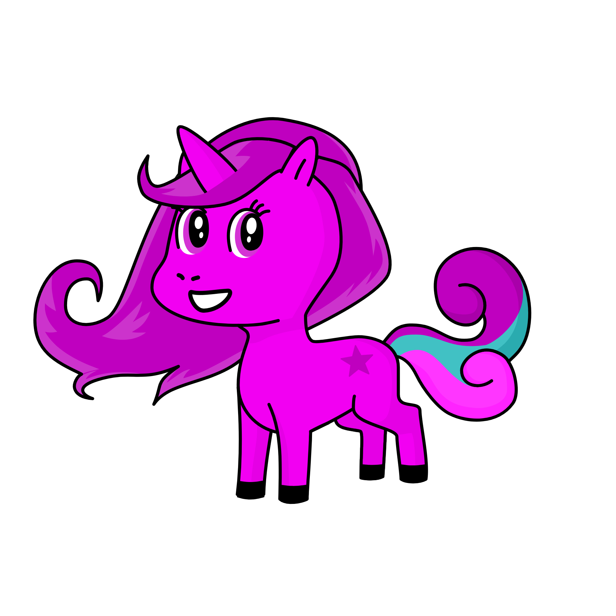 Twilight Sparkle, the unicorn