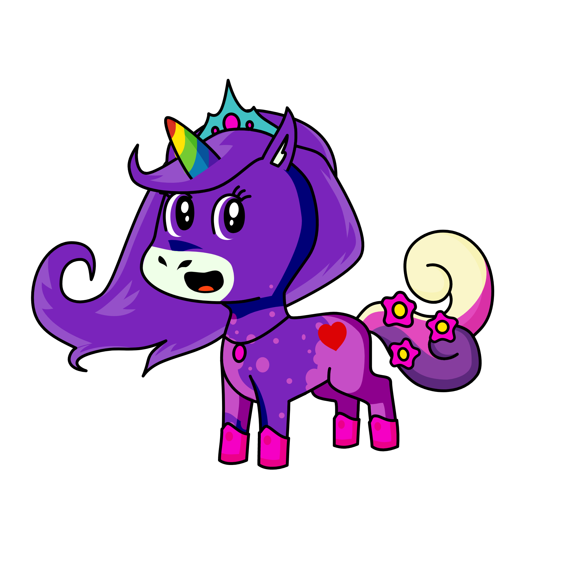 Maravilhosa, the unicorn
