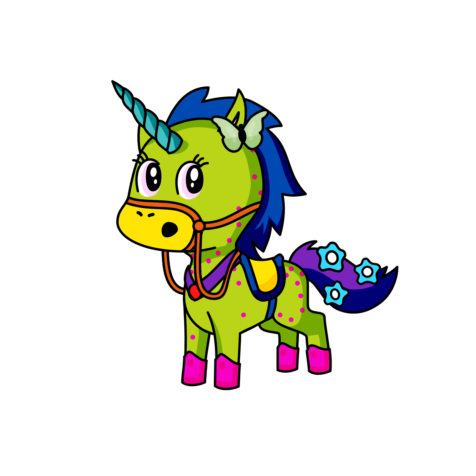 GLinda, the unicorn