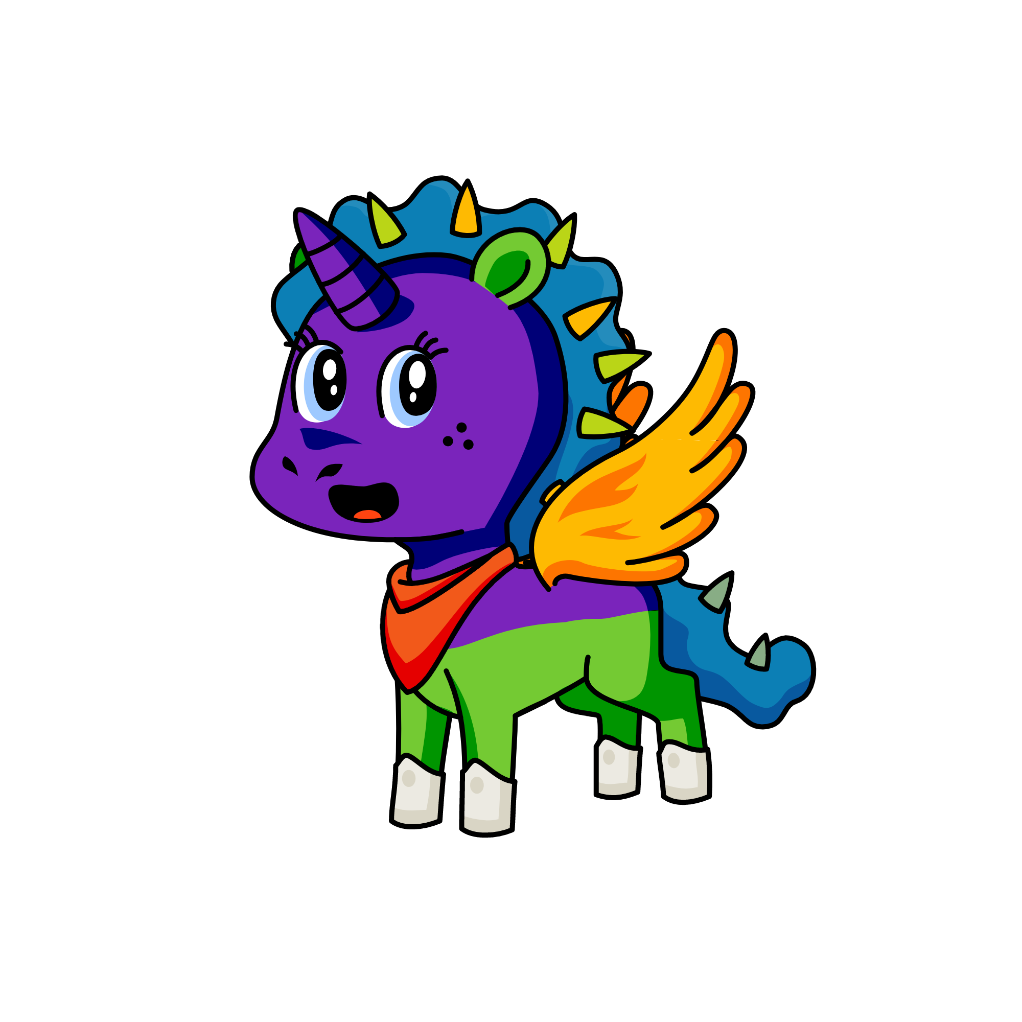 hjf, the unicorn