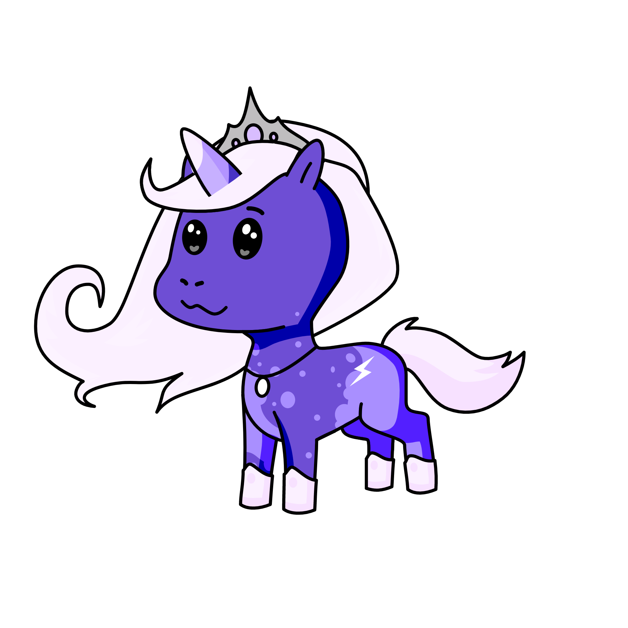 Luna , the unicorn