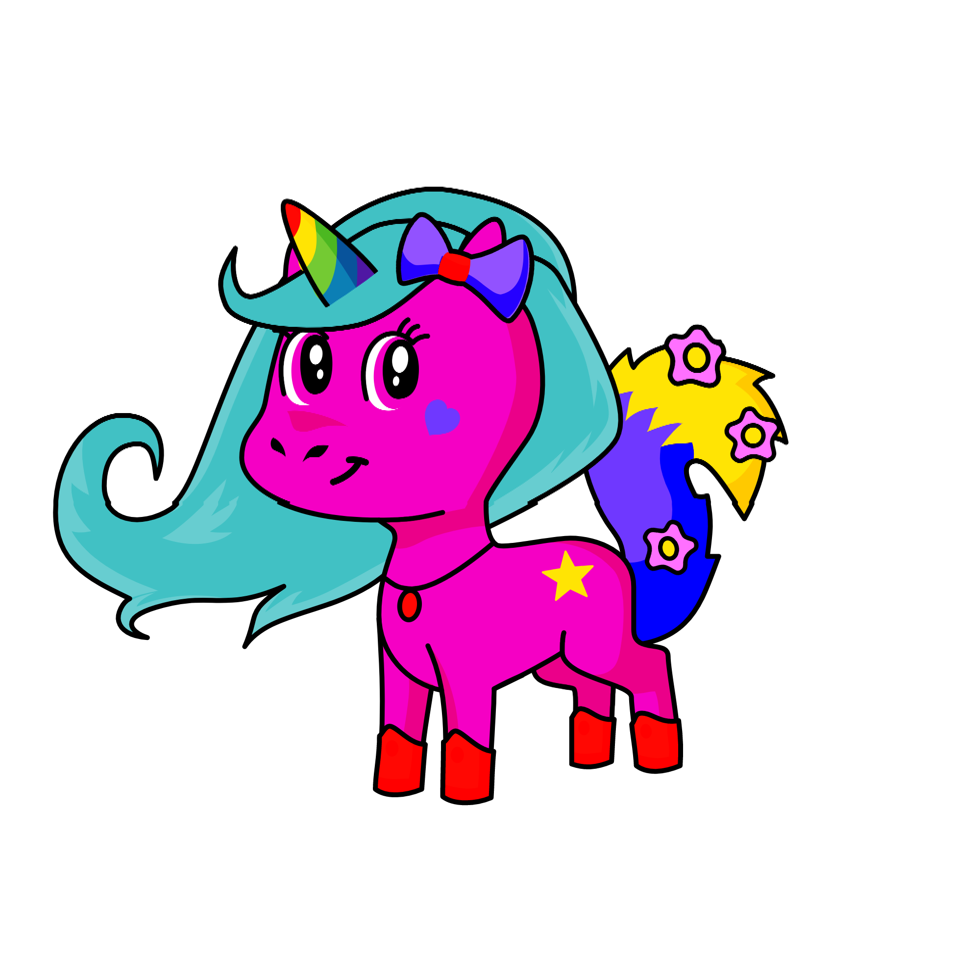 NANA, the unicorn