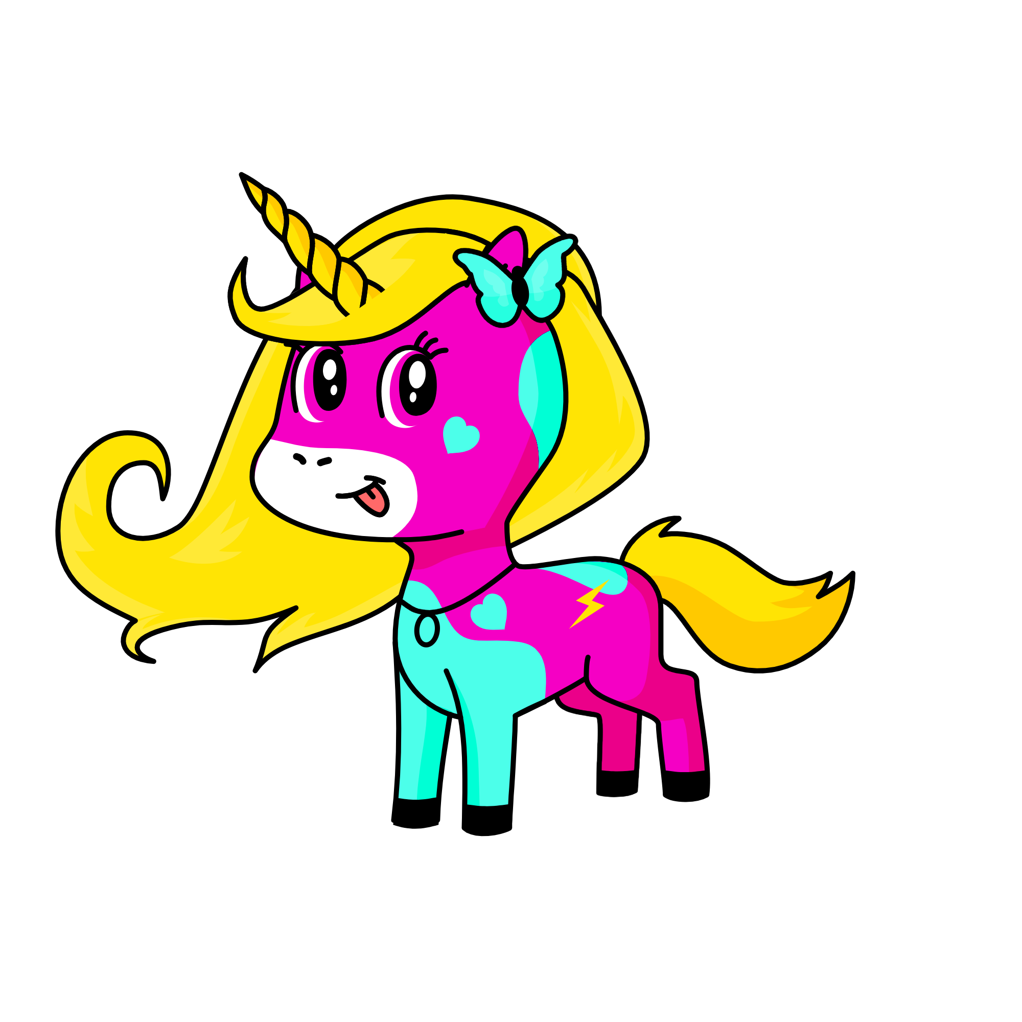 NIGHTY, the unicorn