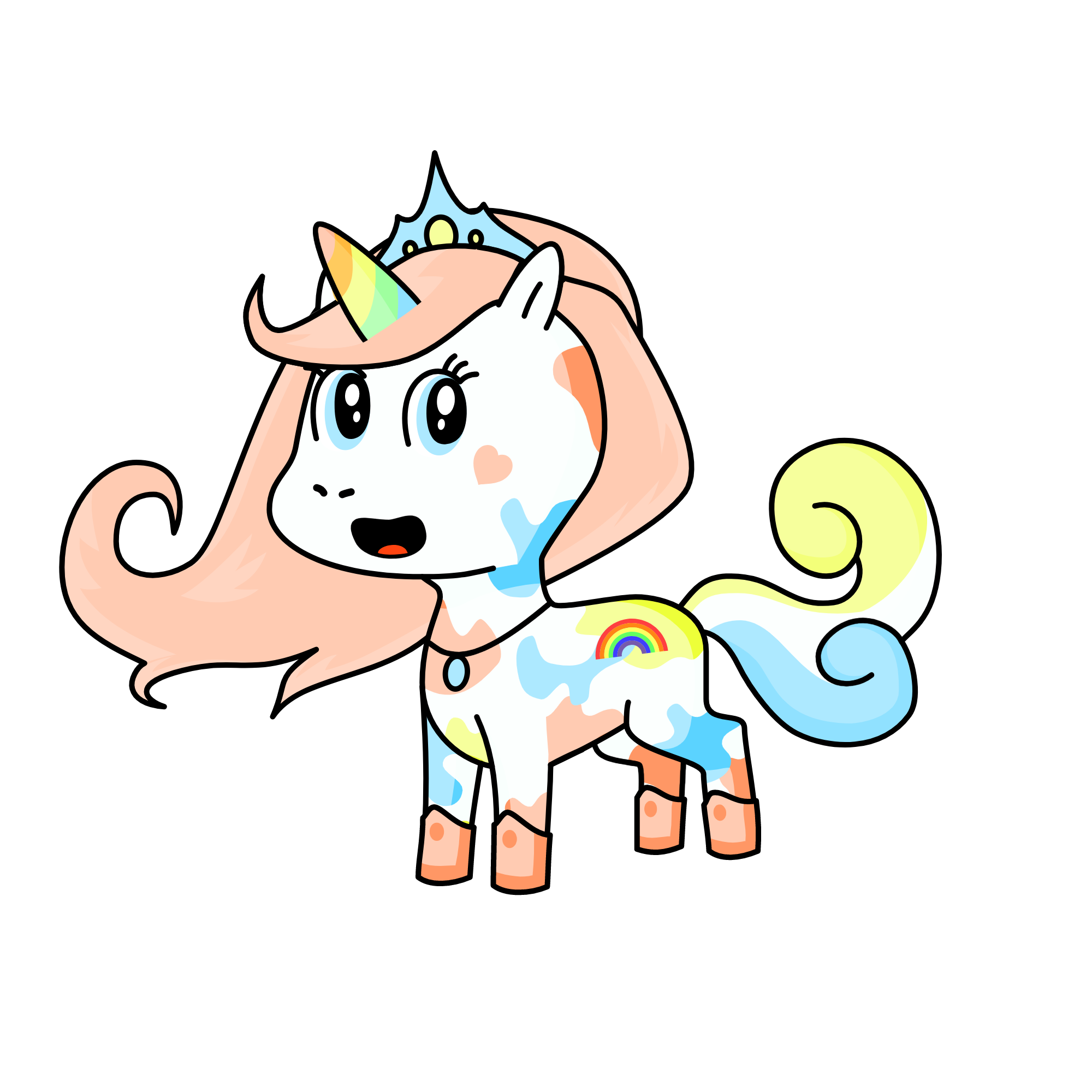 unicorn maigic cottecandy🦄, the unicorn