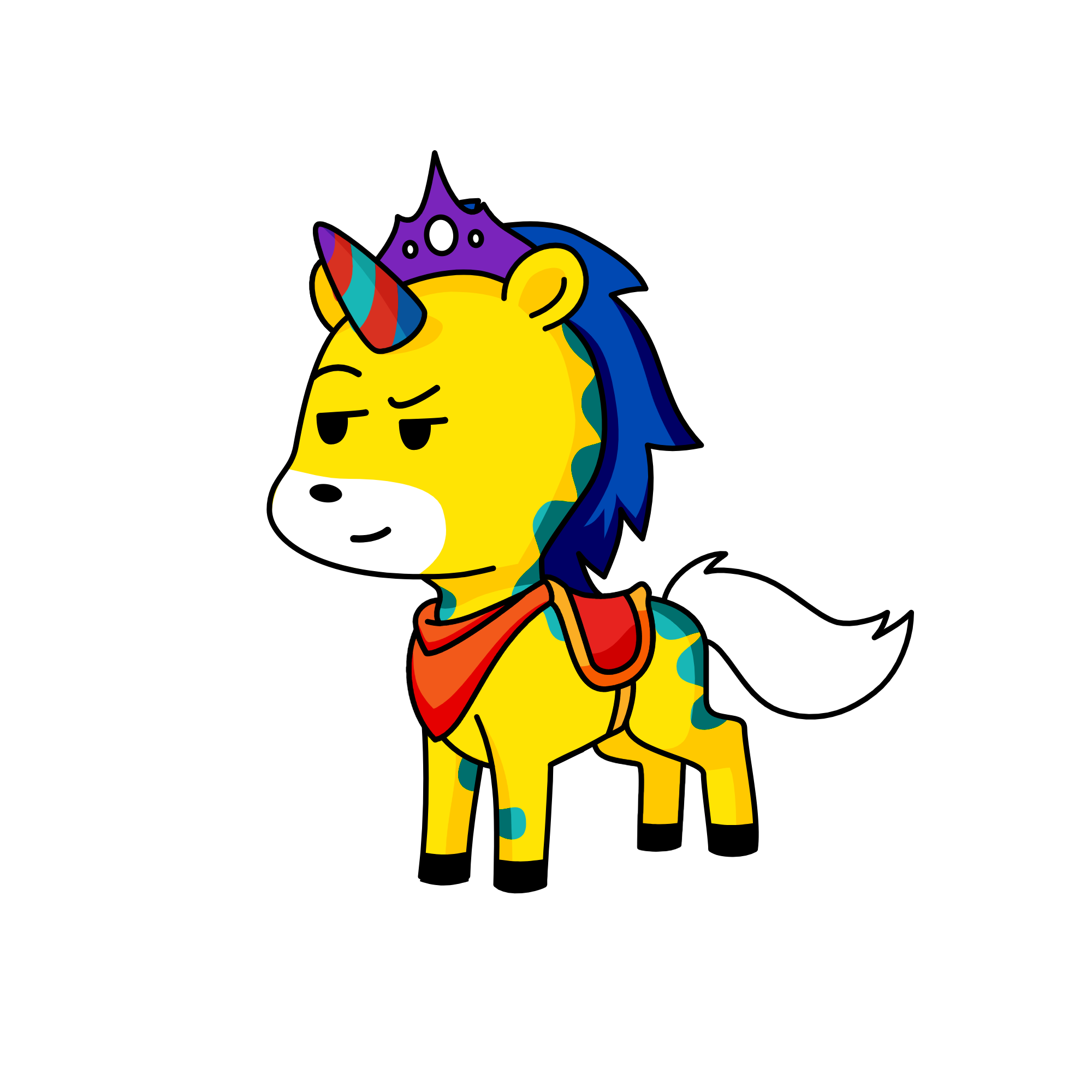 butt, the unicorn
