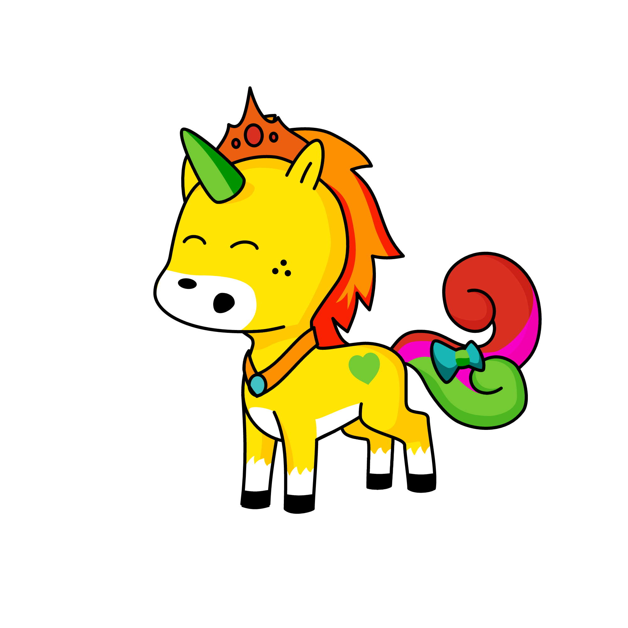 Sunshine, the unicorn