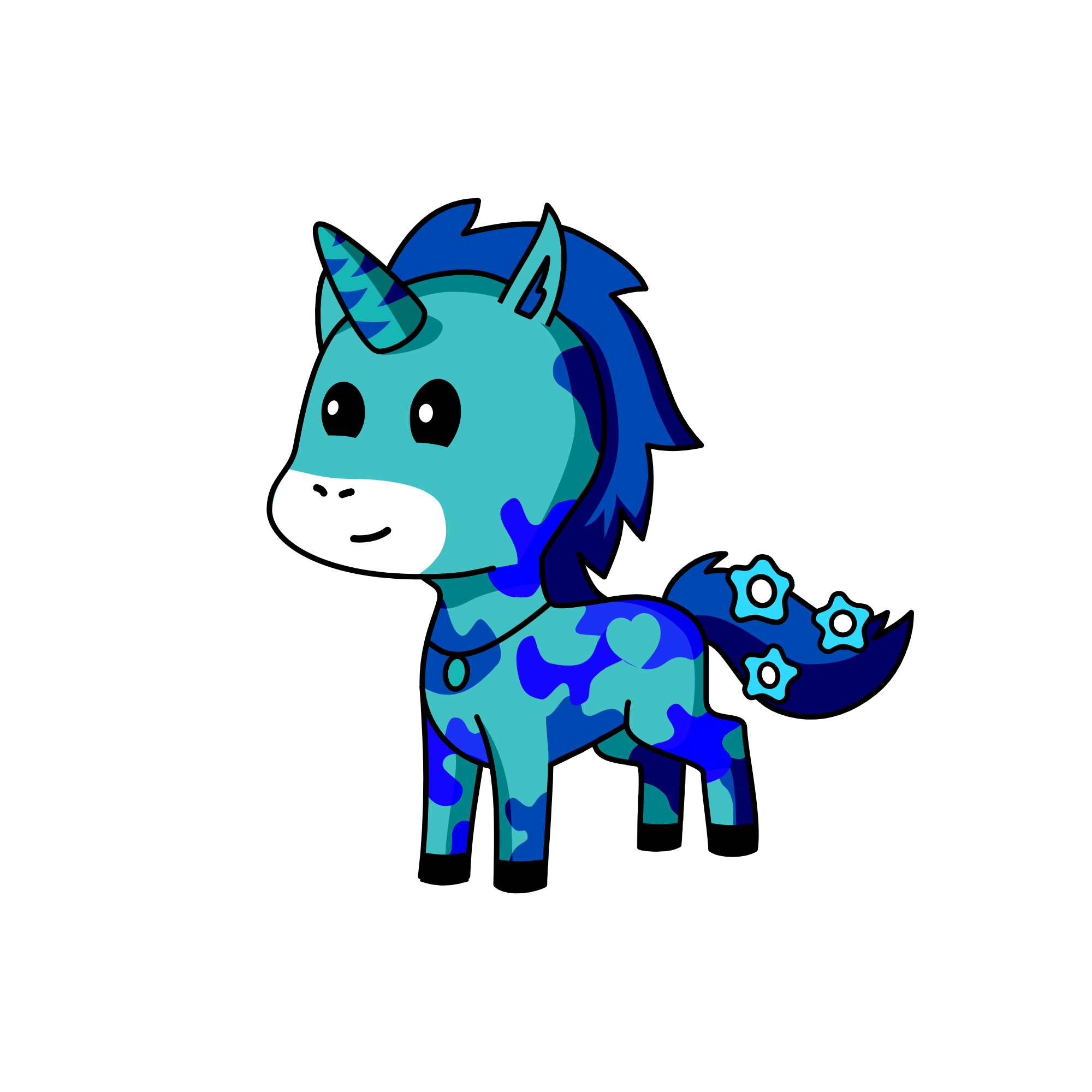 snow, the unicorn