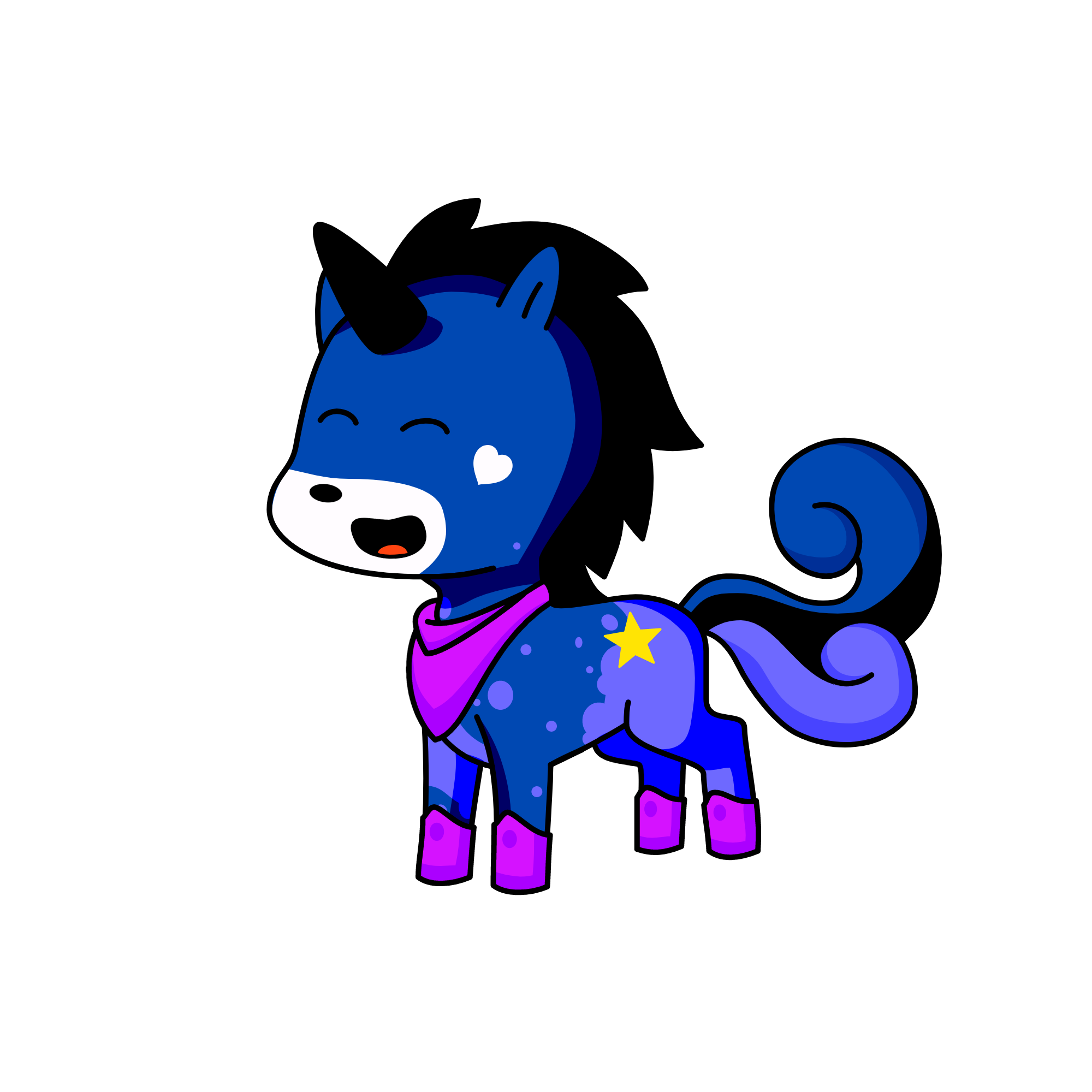 Galixy, the unicorn