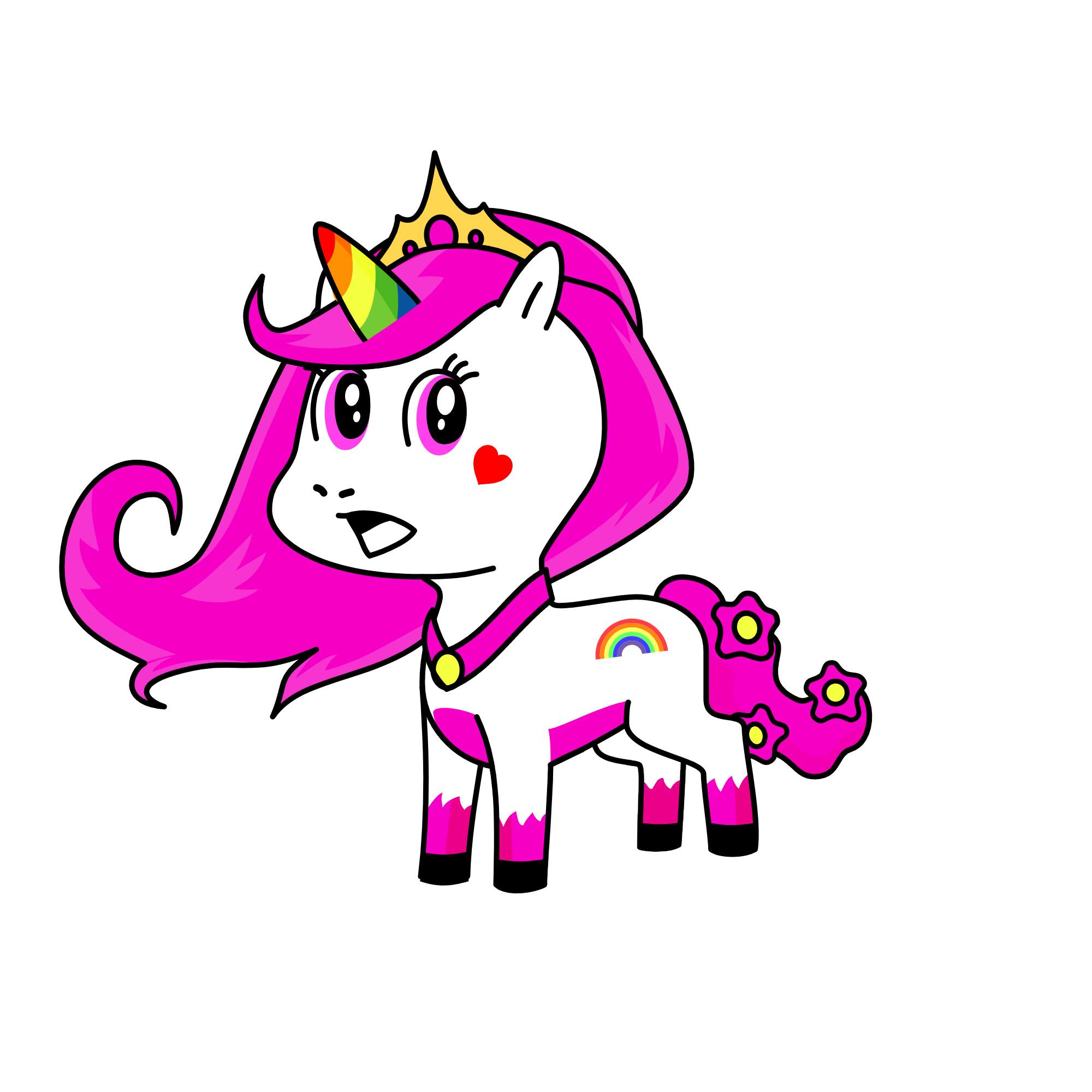 newborn , the unicorn
